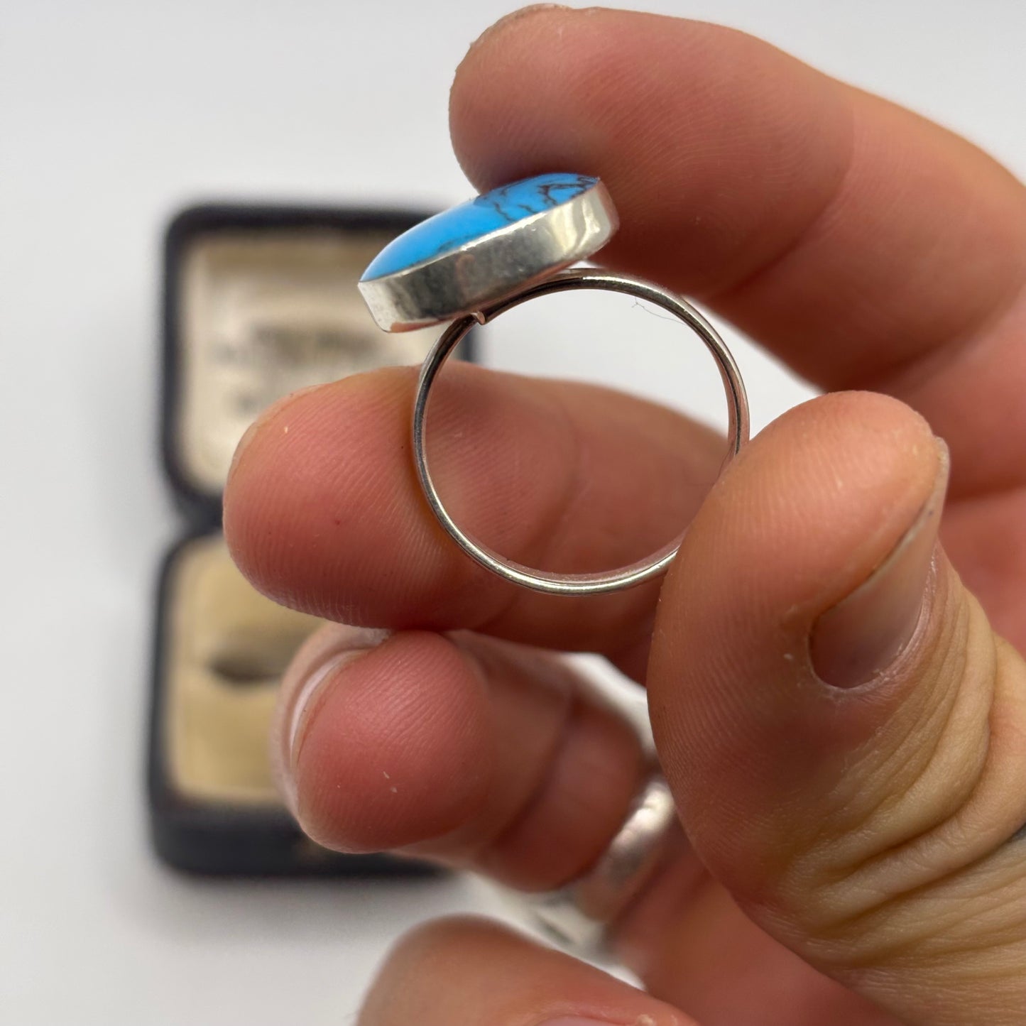 Silver Turquoise Ring