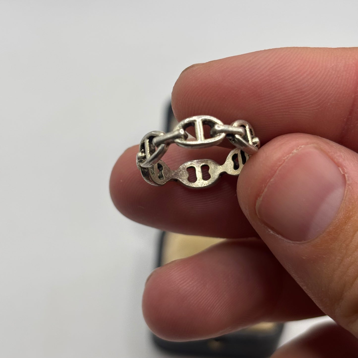 Silver Chain Ring (K)