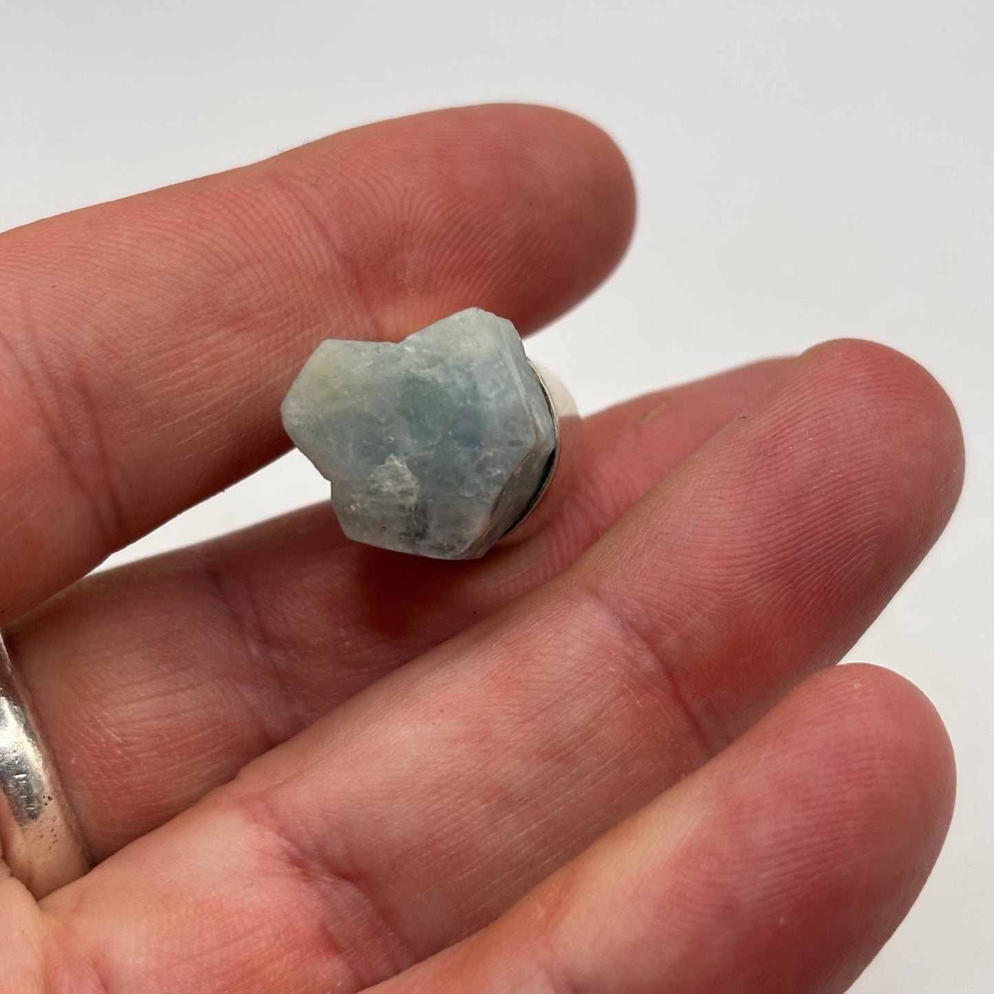 Silver Aquamarine Pendant