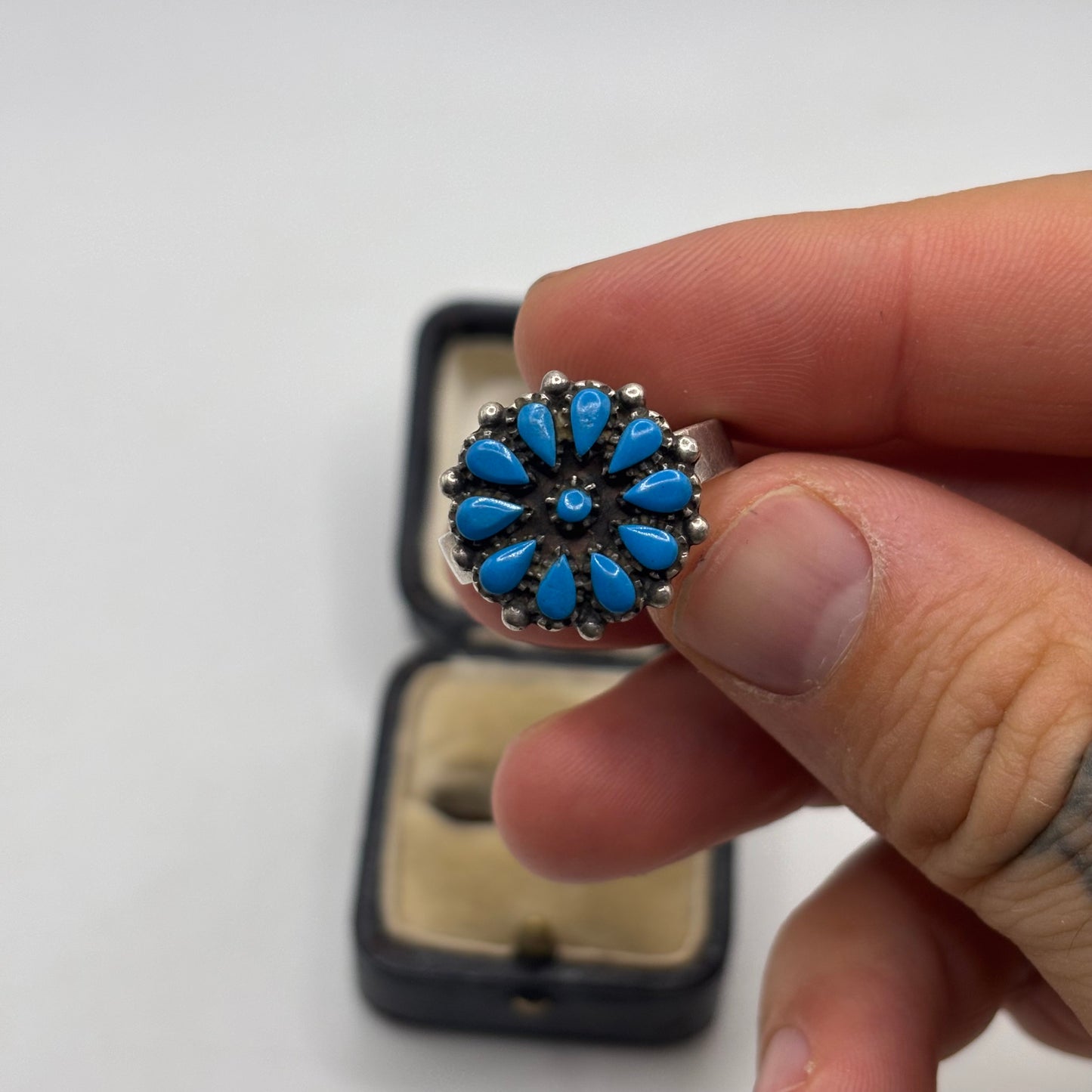 Silver Turquoise Ring