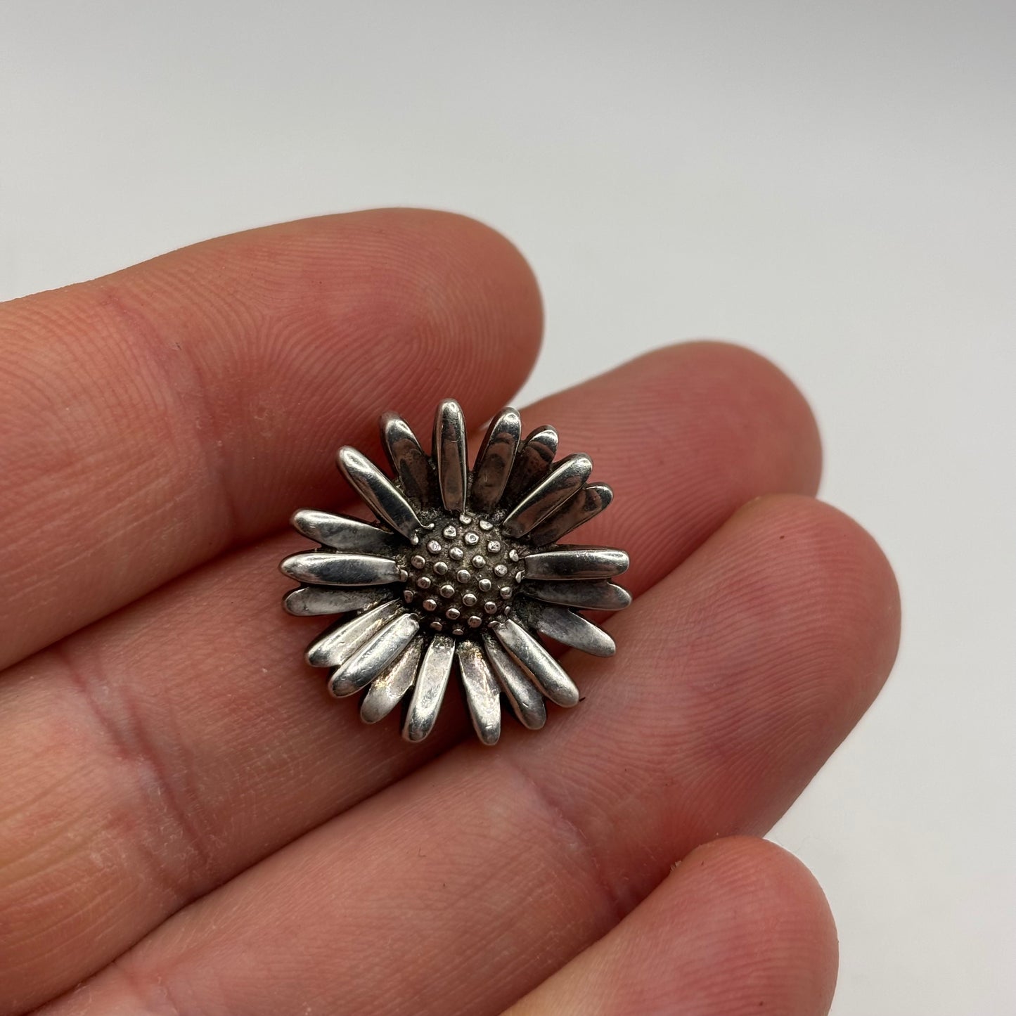 Silver Flower Pendant
