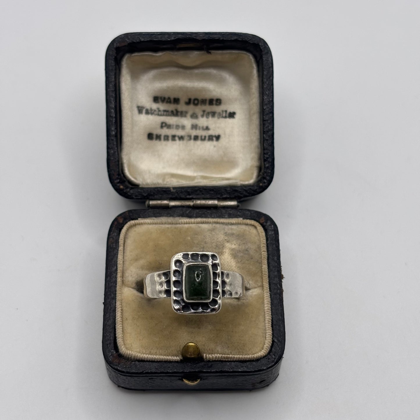 Silver Peridot Ring (P)