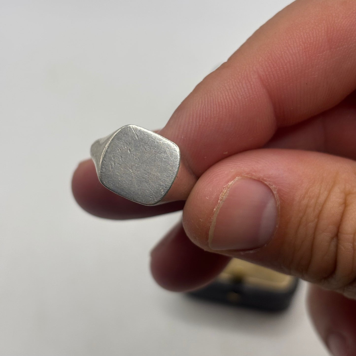 Silver Signet Ring (T)