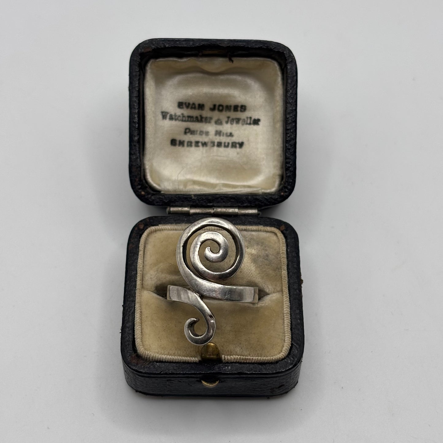 Silver Swirl Ring (N)