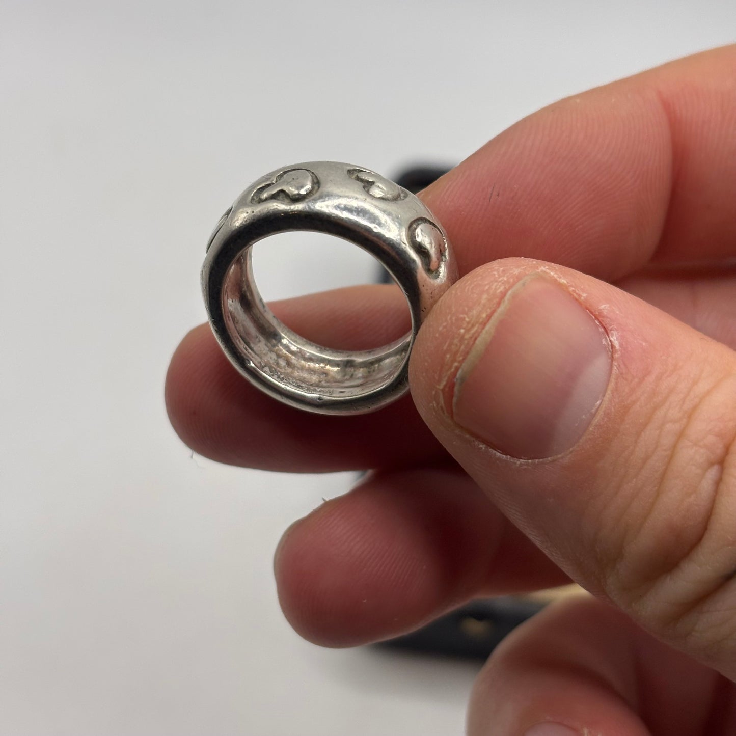 Silver Heavy Band Ring