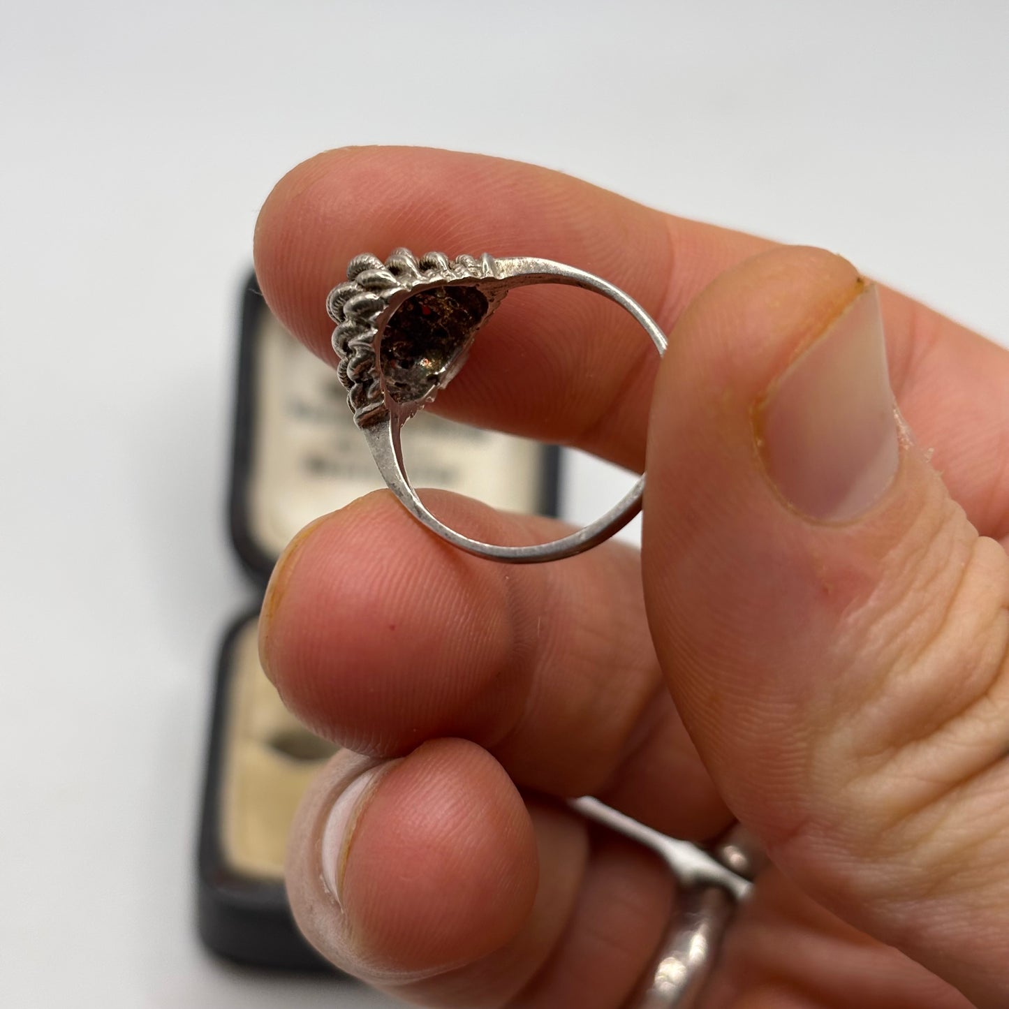 Silver Abstract Ring