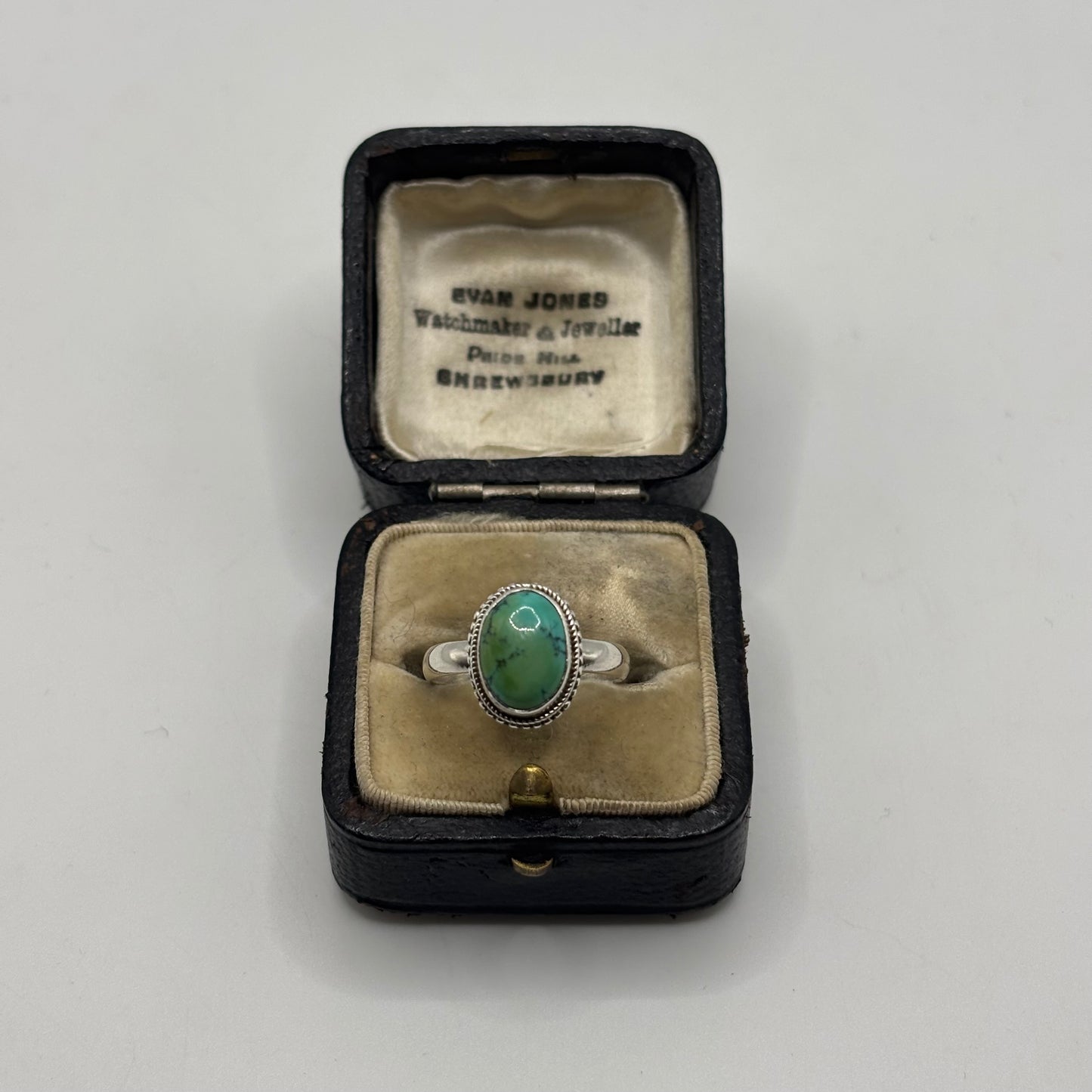 Silver Turquoise Ring (M)