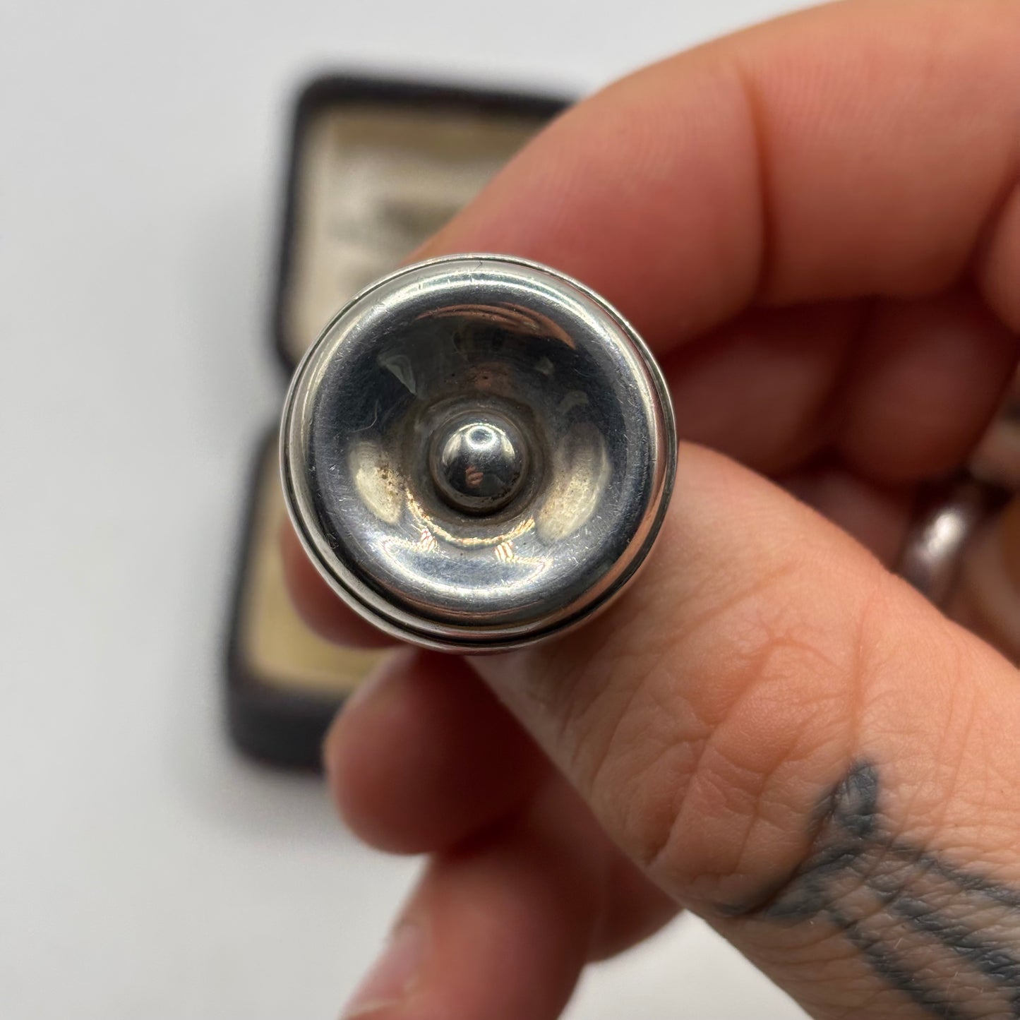 Silver Heavy Mexican Ring