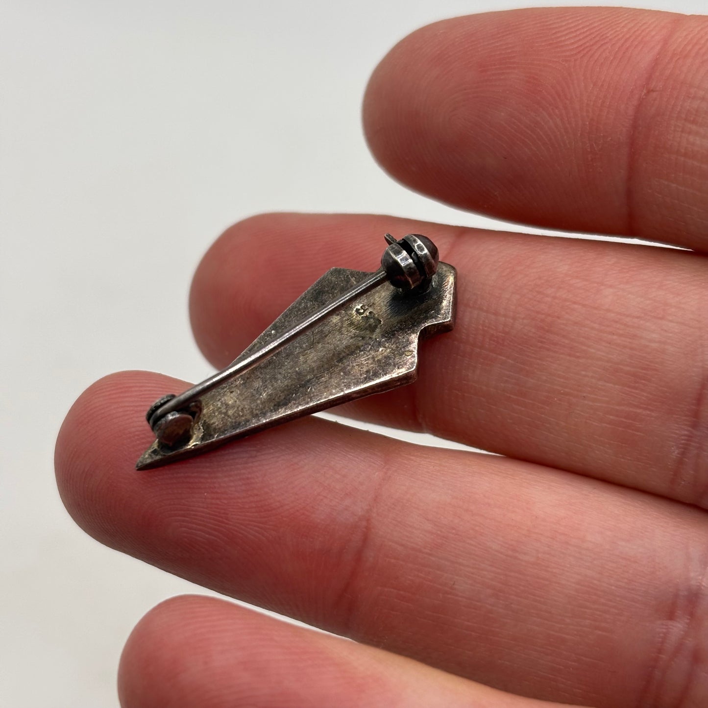 Silver Art Deco Style Brooch