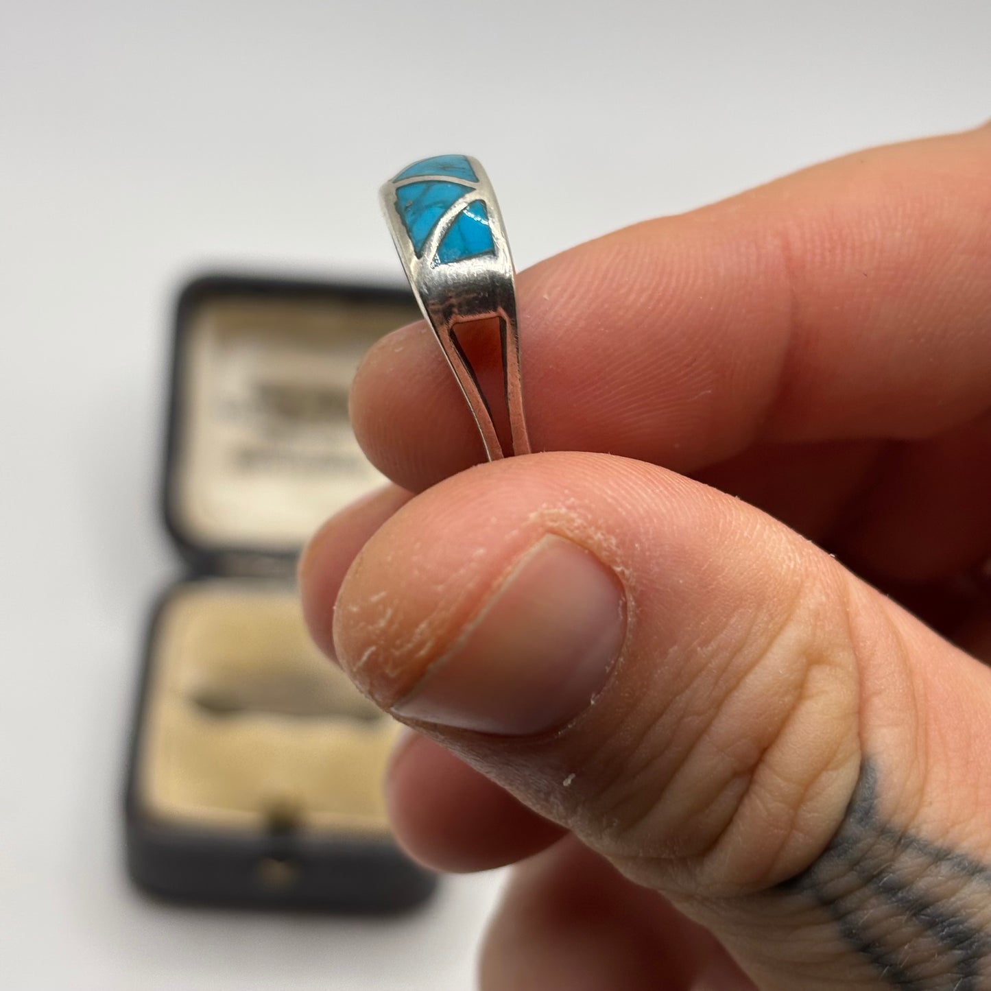 Silver Turquoise Ring