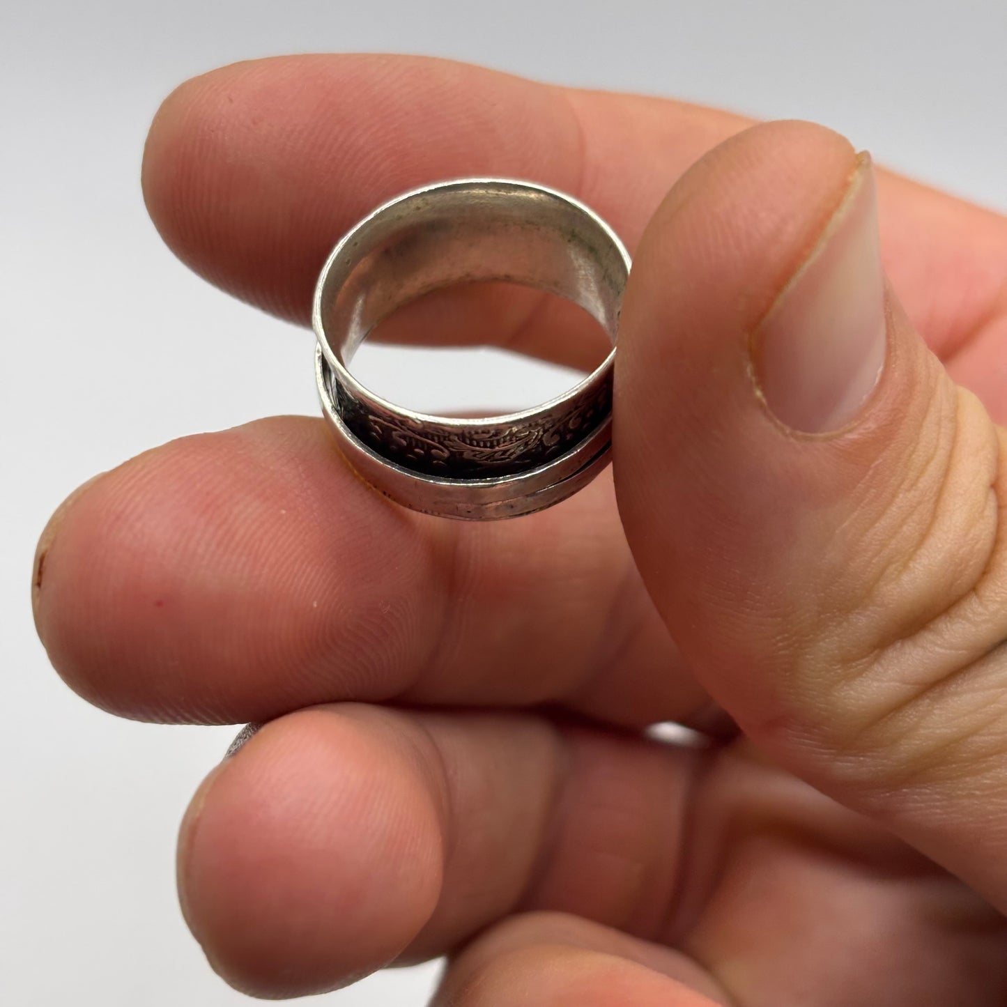 Silver Spinner Ring