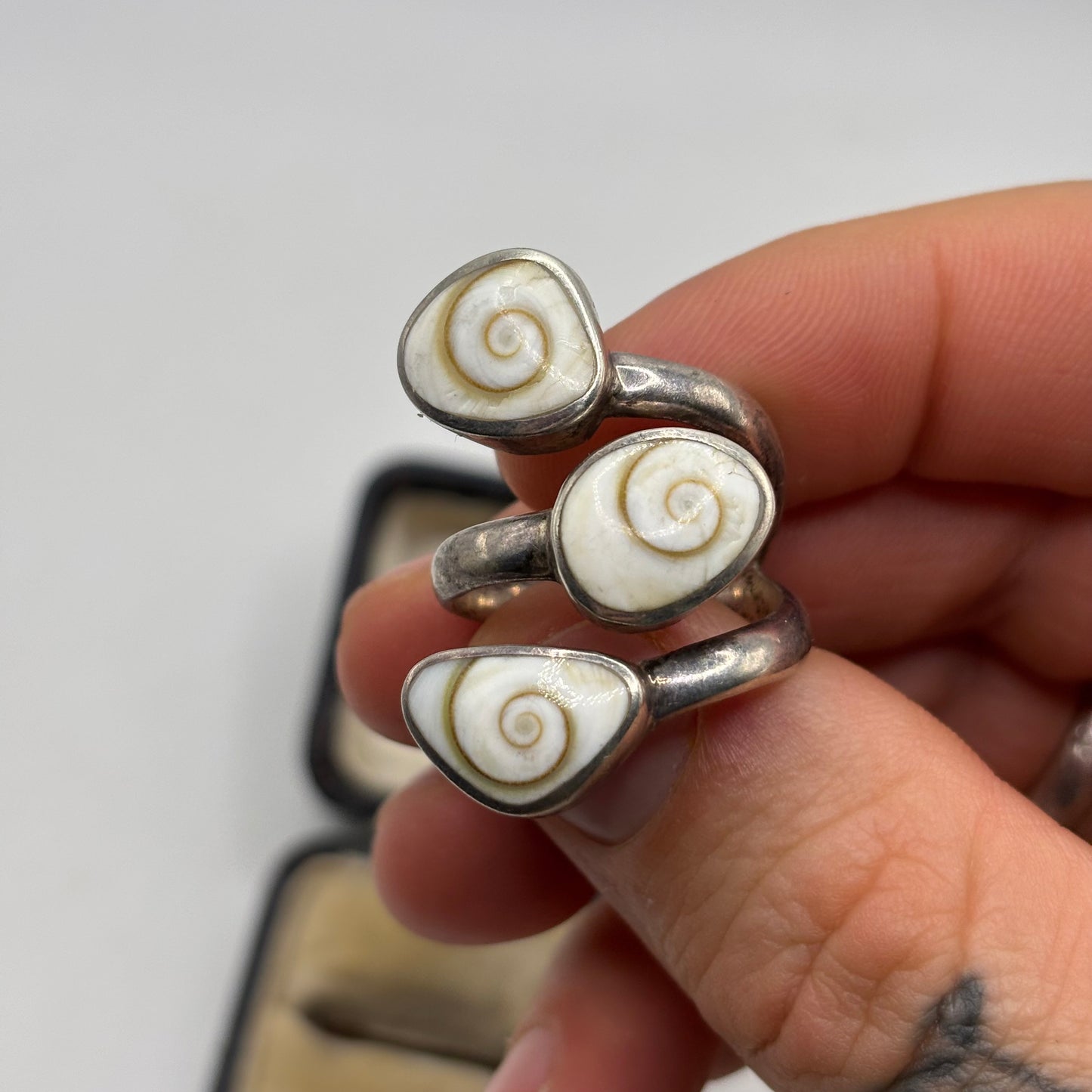 Silver Shell Ring