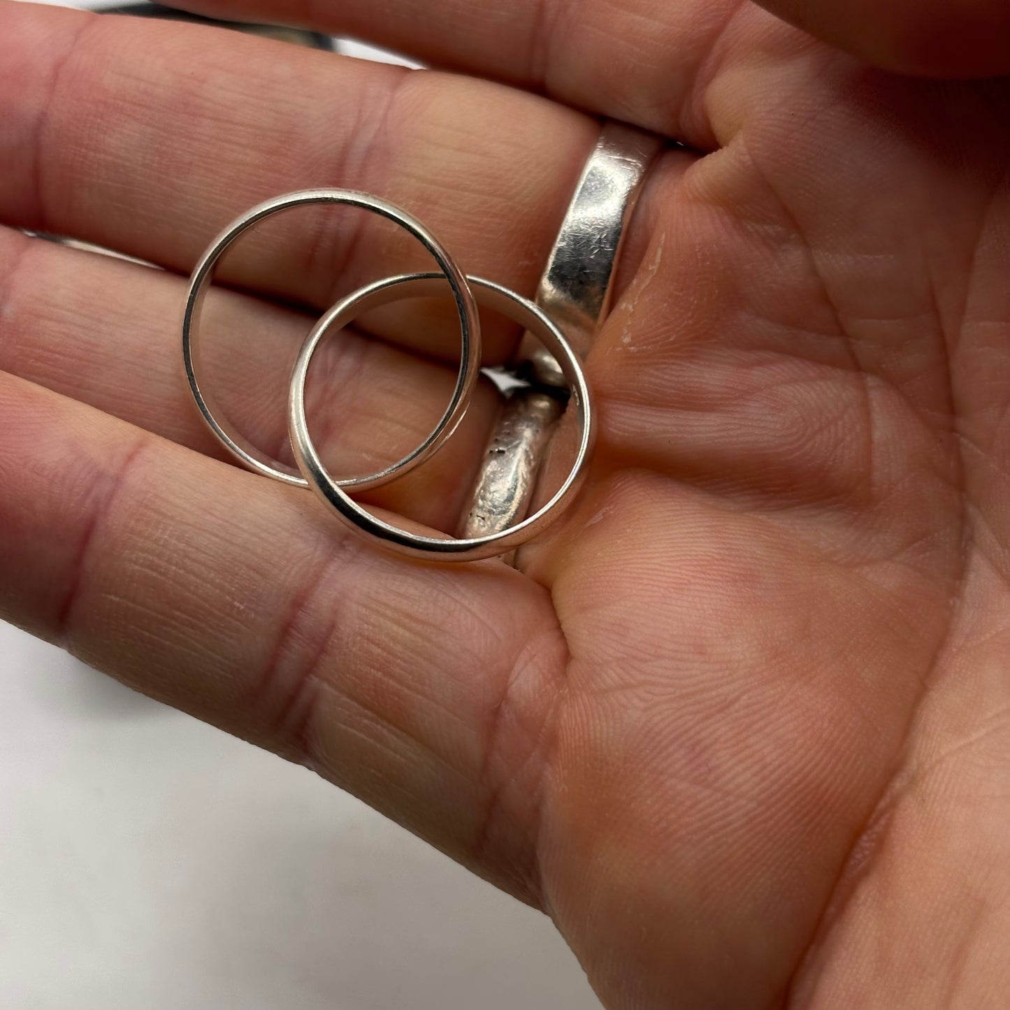 Silver Russian Band Ring