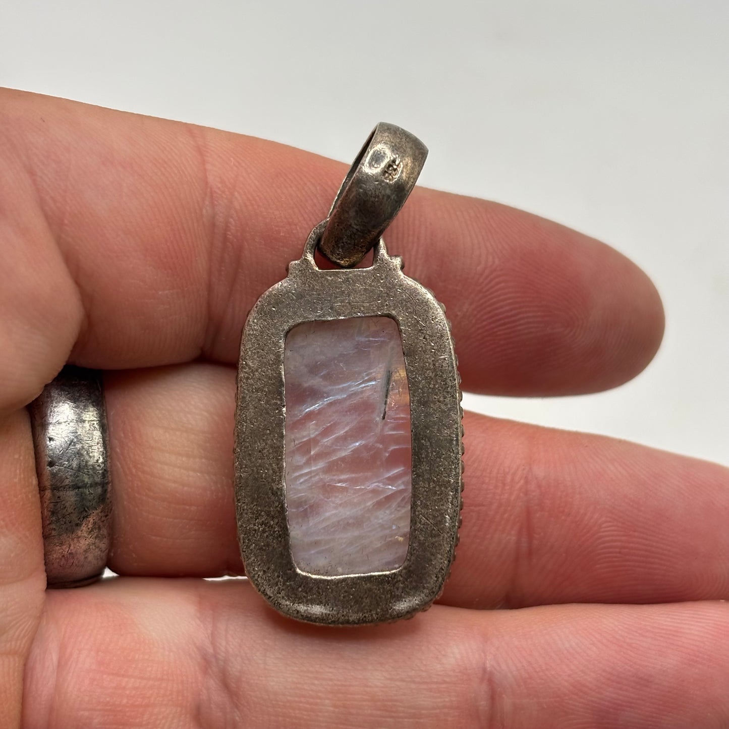 Silver Moonstone Pendant