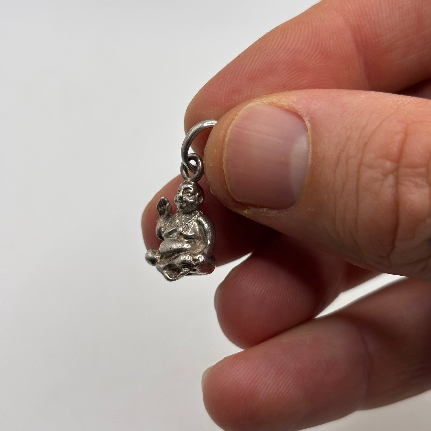 Silver Link Of London Buddha Pendant