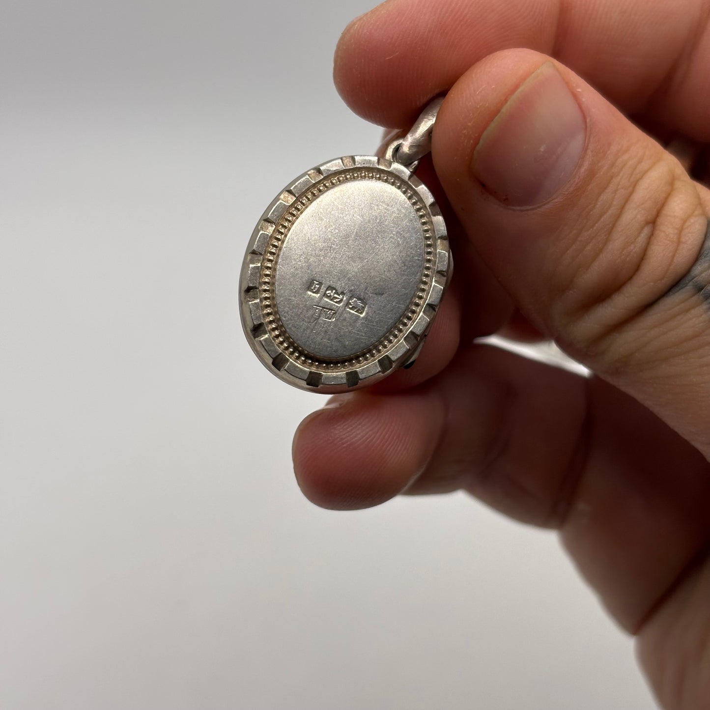 Silver Victorian Locket