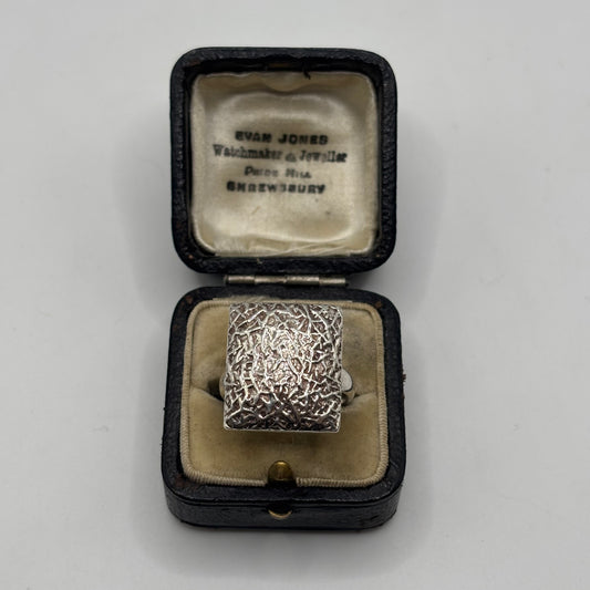 Silver Abstract Ring (R)