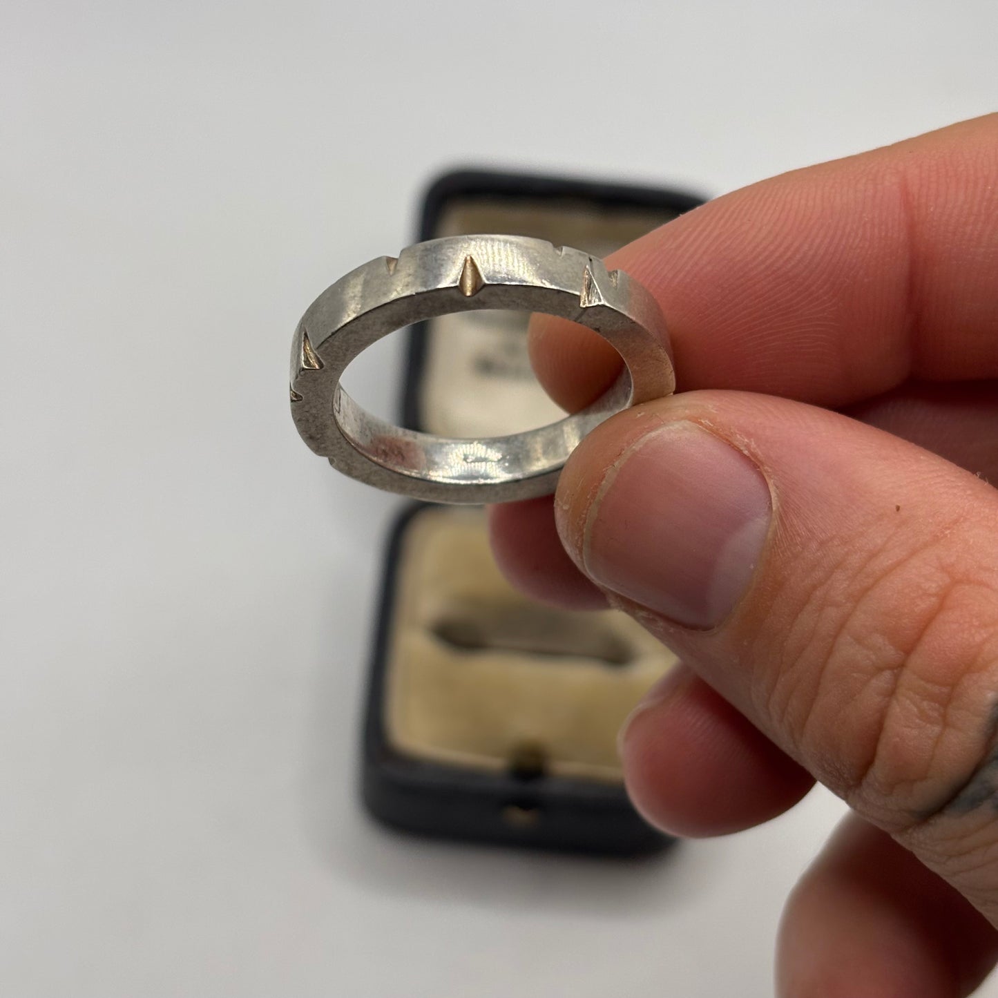 Silver Heavy Band Ring