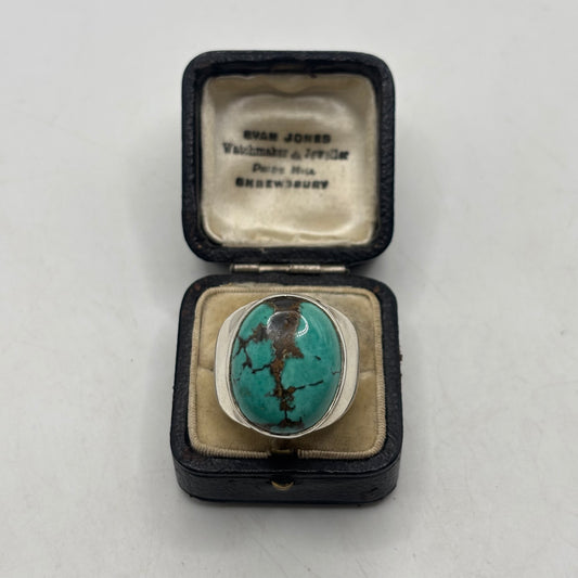 Gypsy Silver Incredible Turquoise Ring (R)