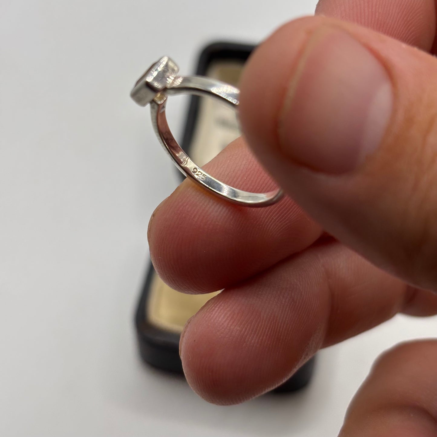 Silver Citrine Ring (N)