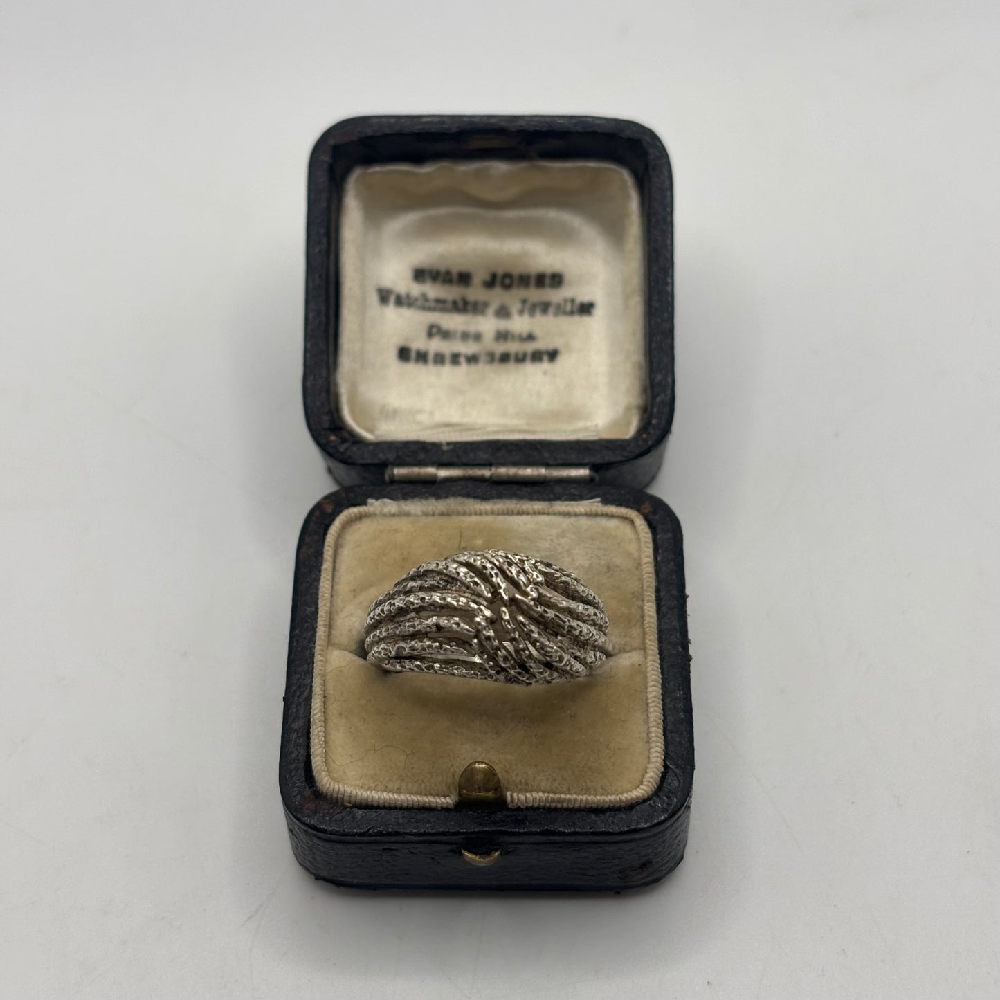 Silver Abstract Ring