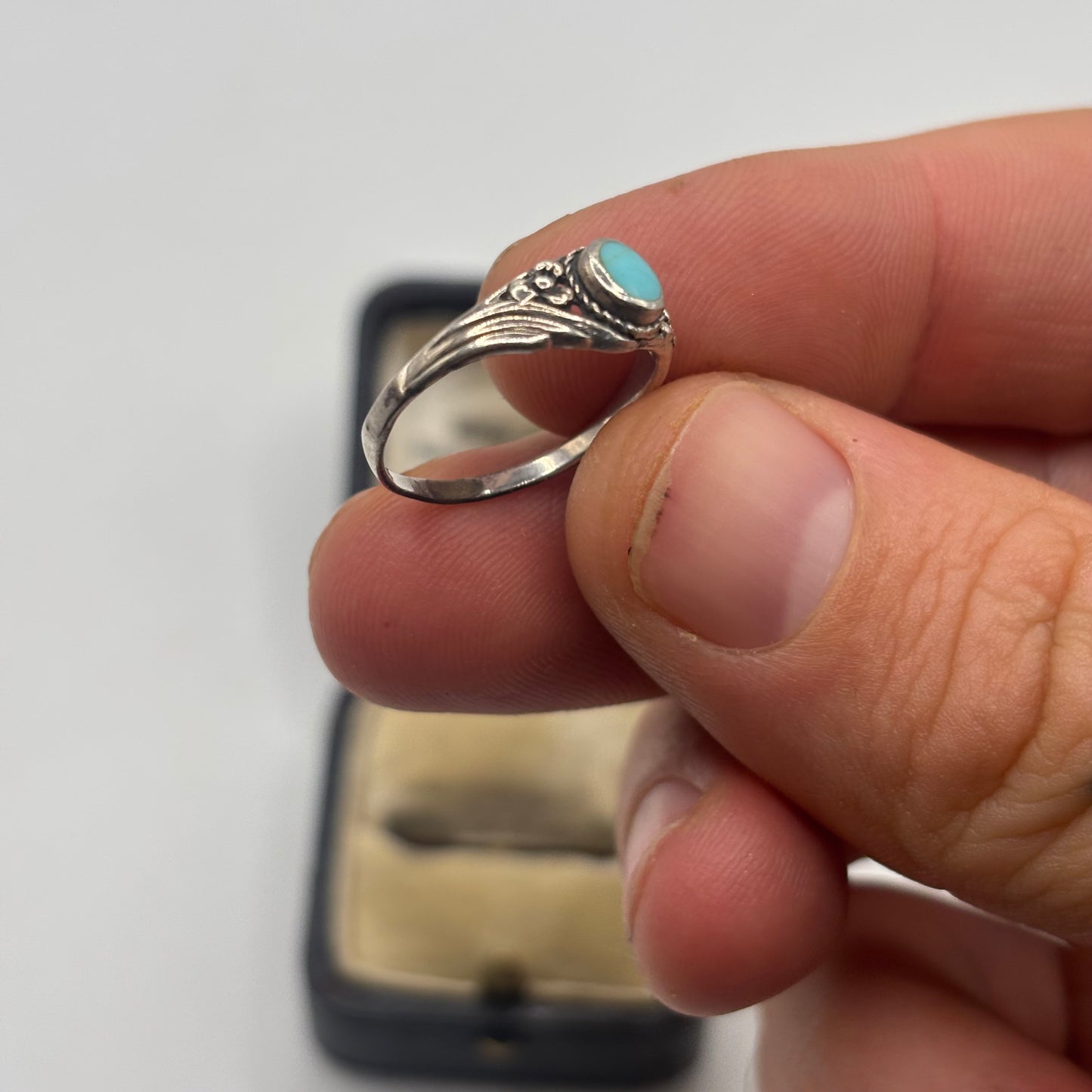 Silver Turquoise Ring