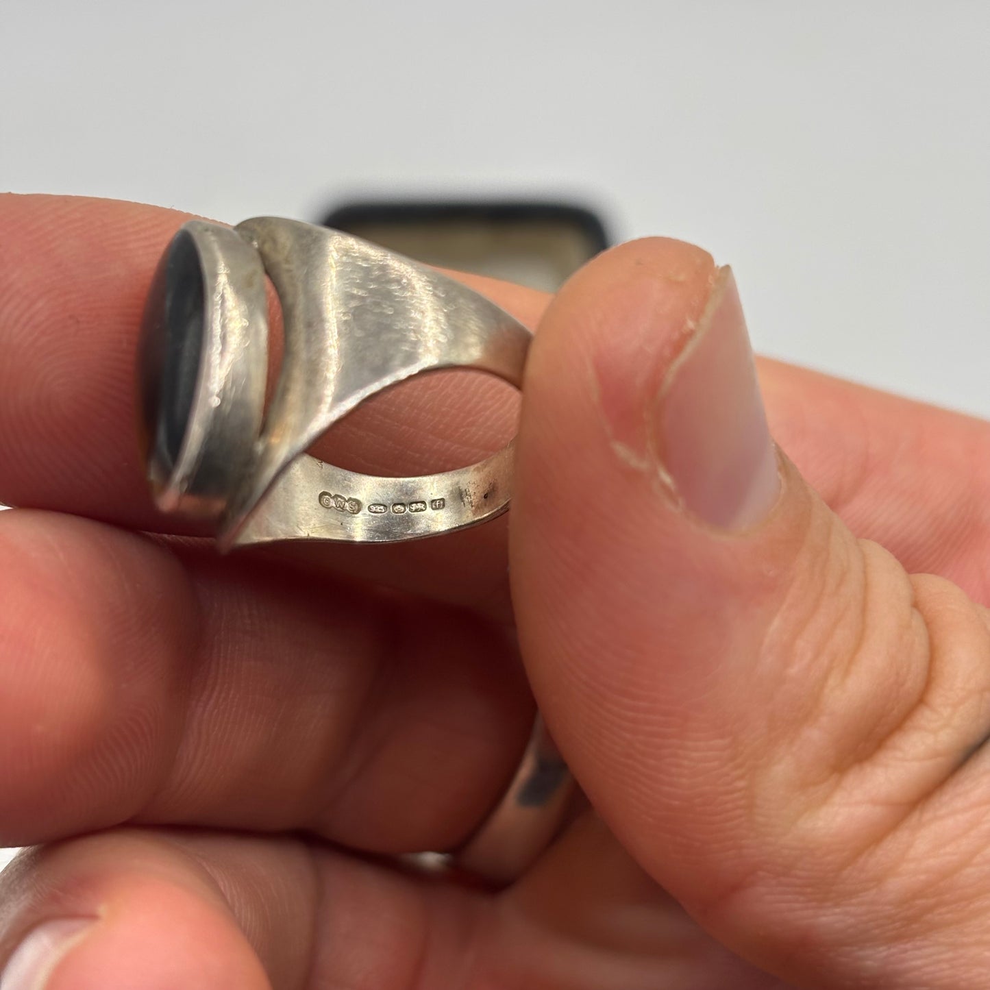 Silver Vintage Tigereye Ring