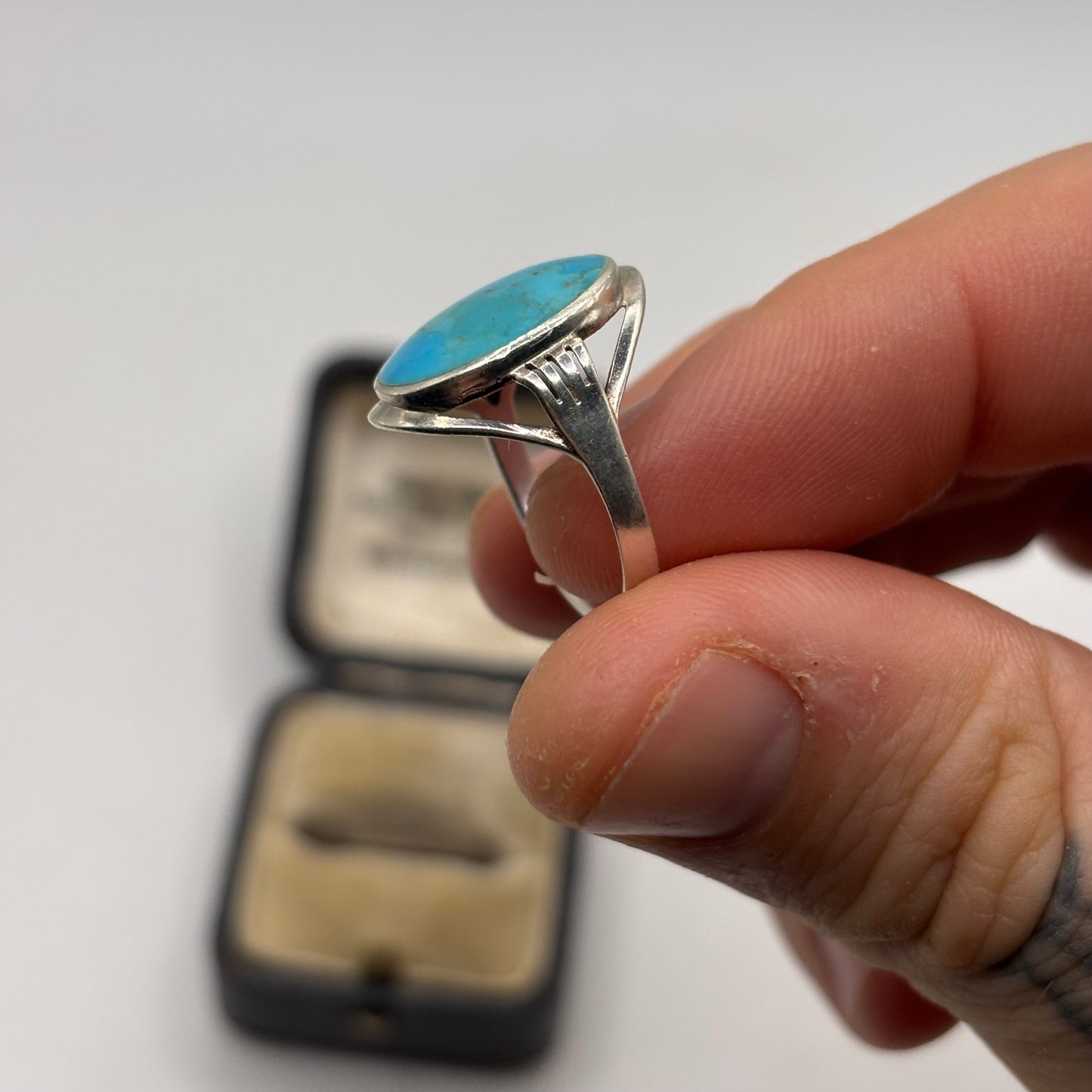 Silver Turquoise Ring