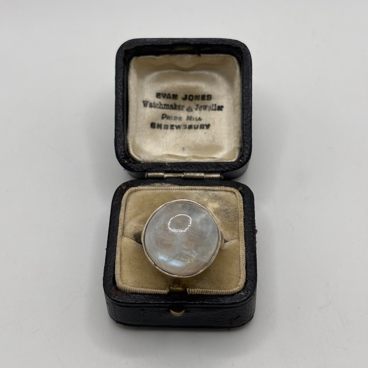 Silver Moonstone Ring (O)