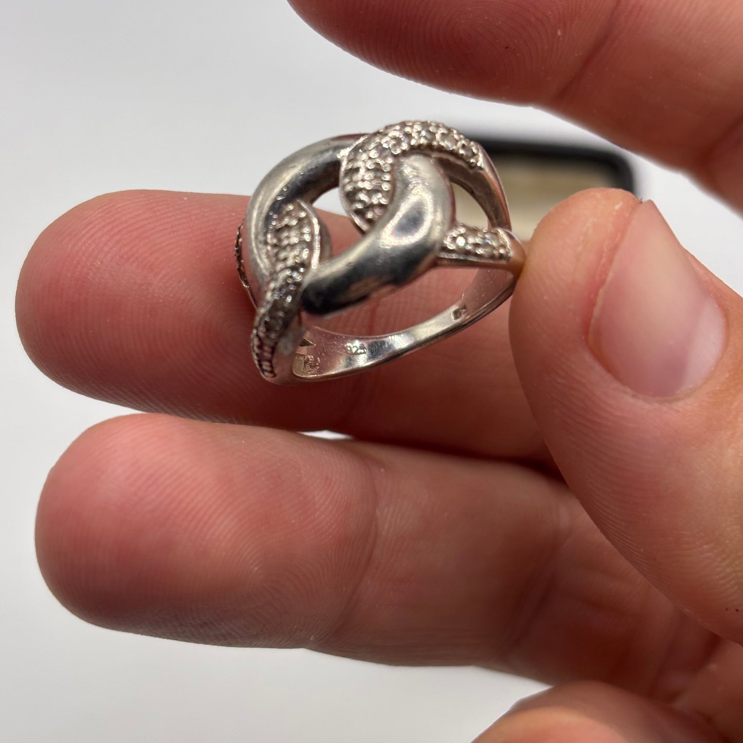 Silver CZ Ring (N)