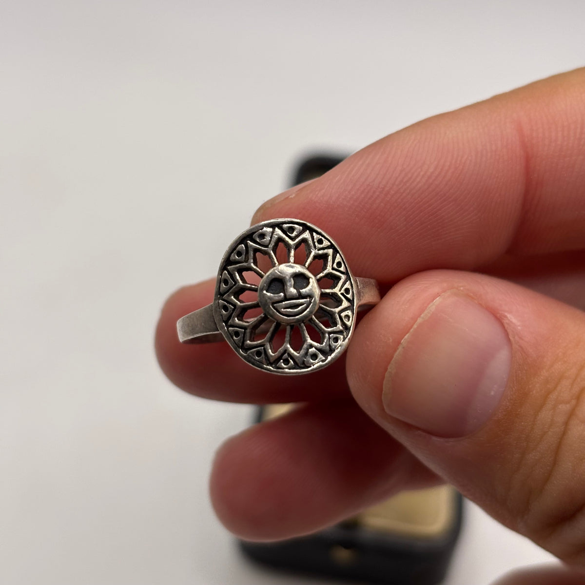 Silver Sun Ring (R)