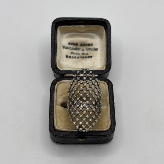 Silver Abstract Ring