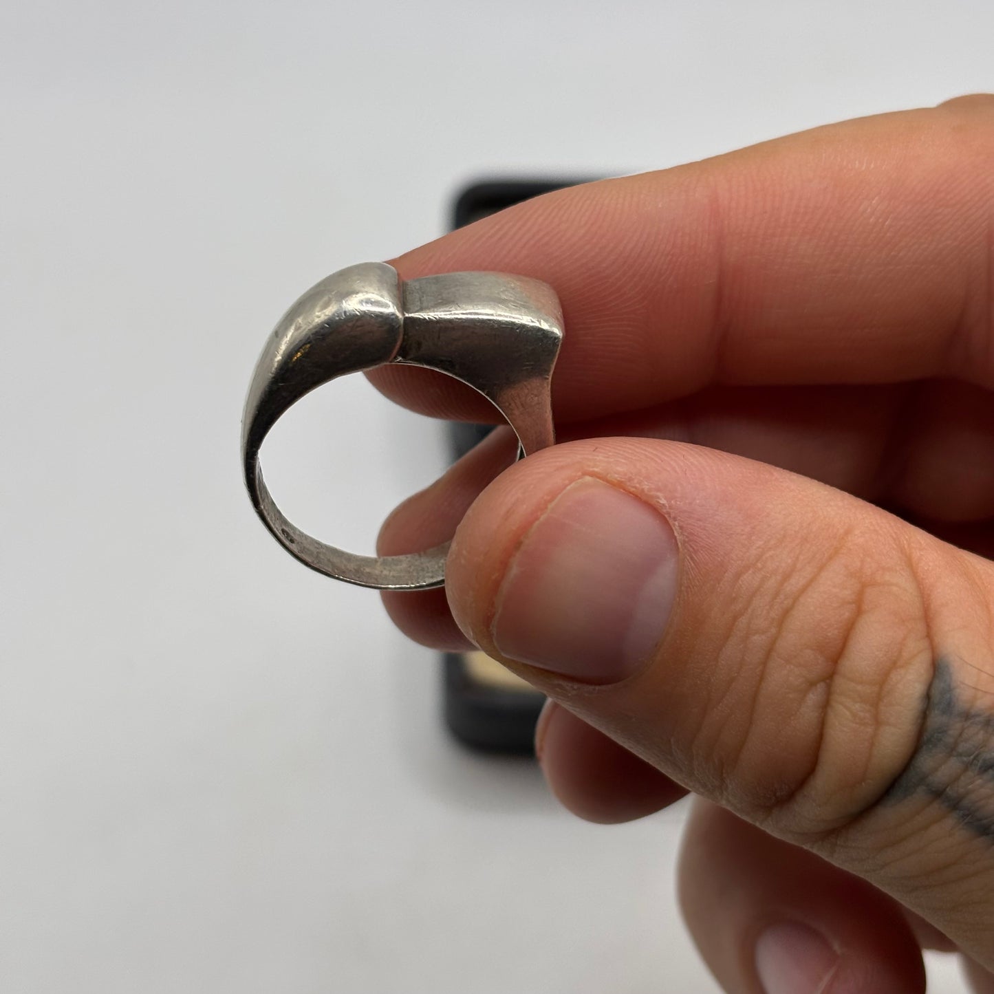 Silver Abstract Ring
