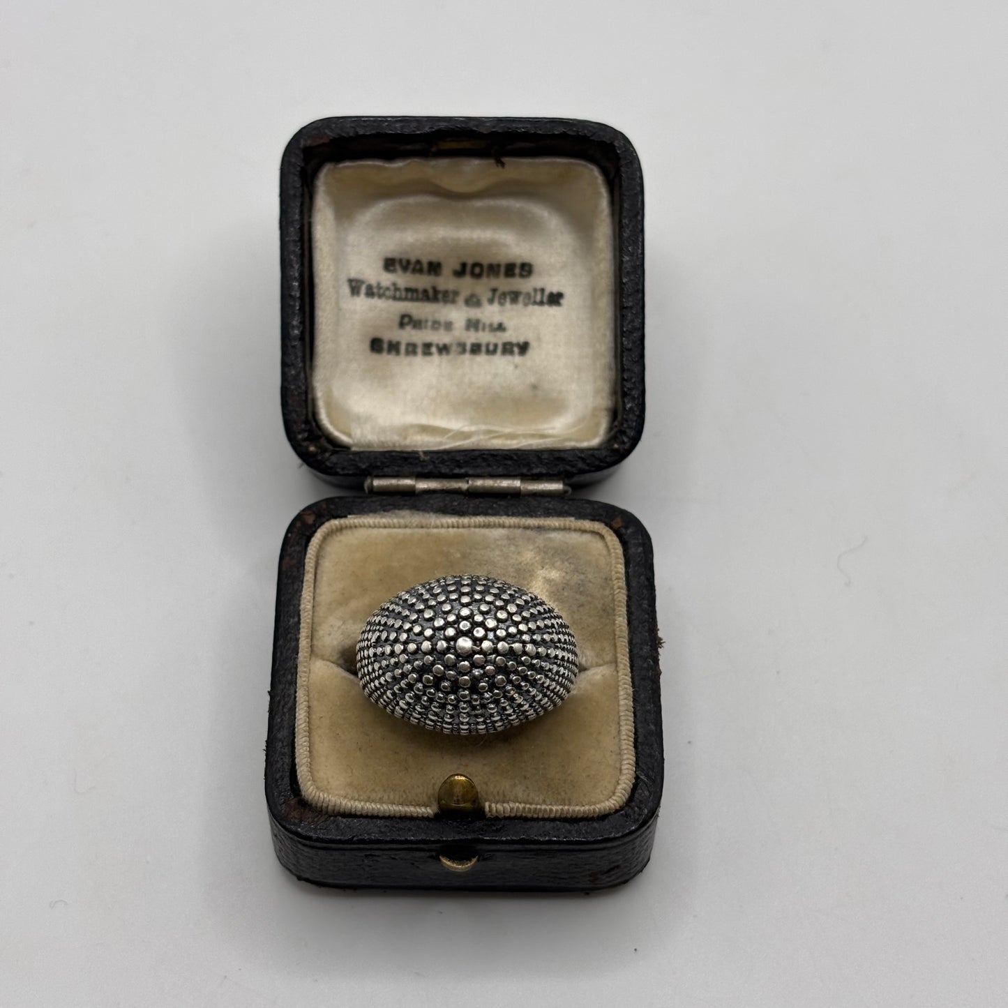 Silver Abstract Ring (N)