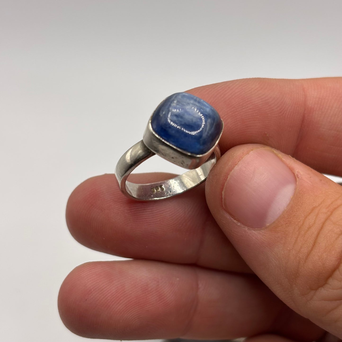 Silver Kyanite Ring (O)