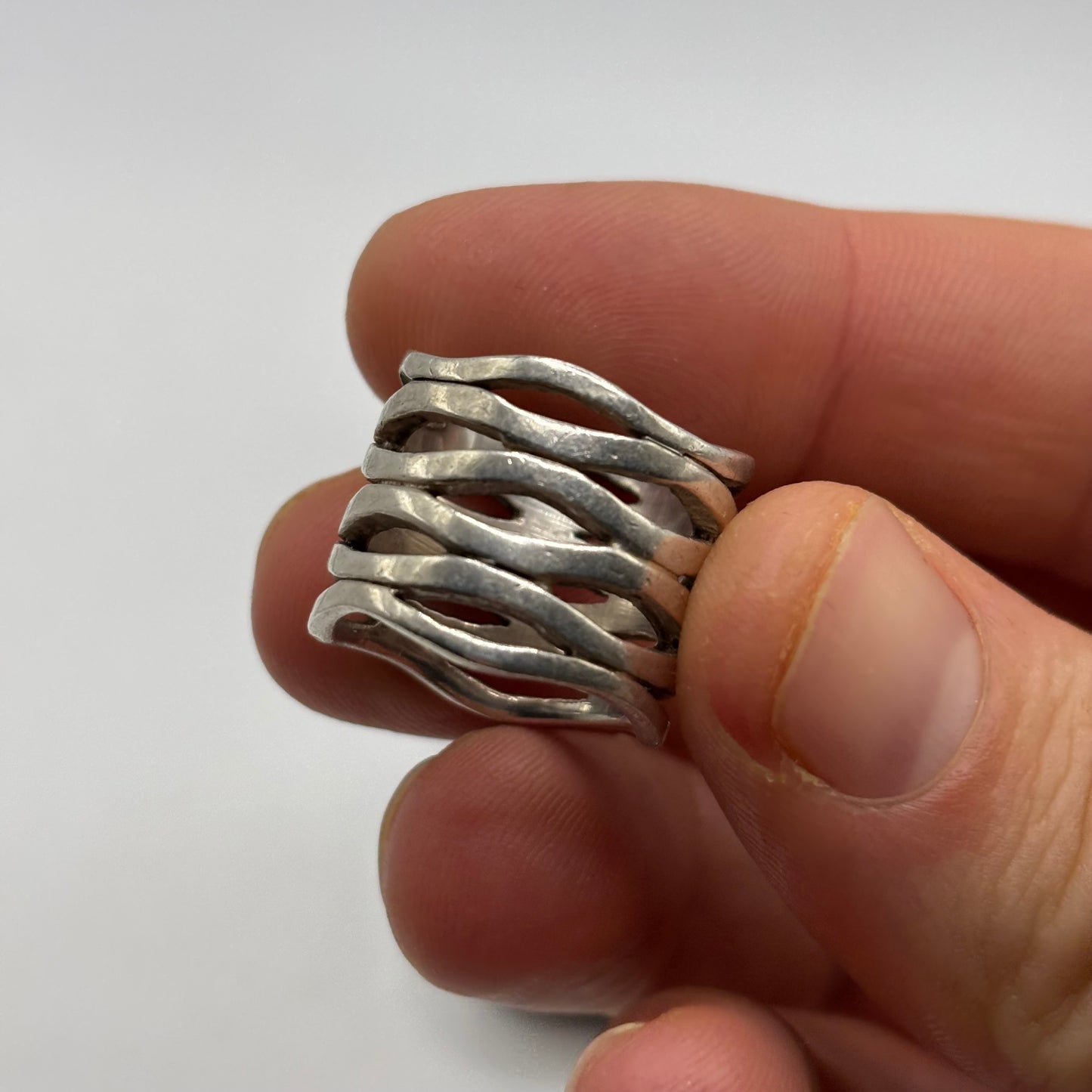 Silver Heavy Band Ring
