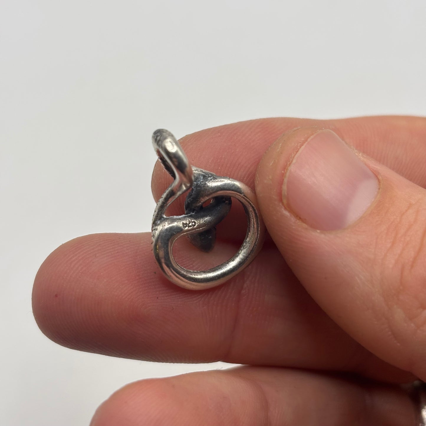 Silver Snake Pendant