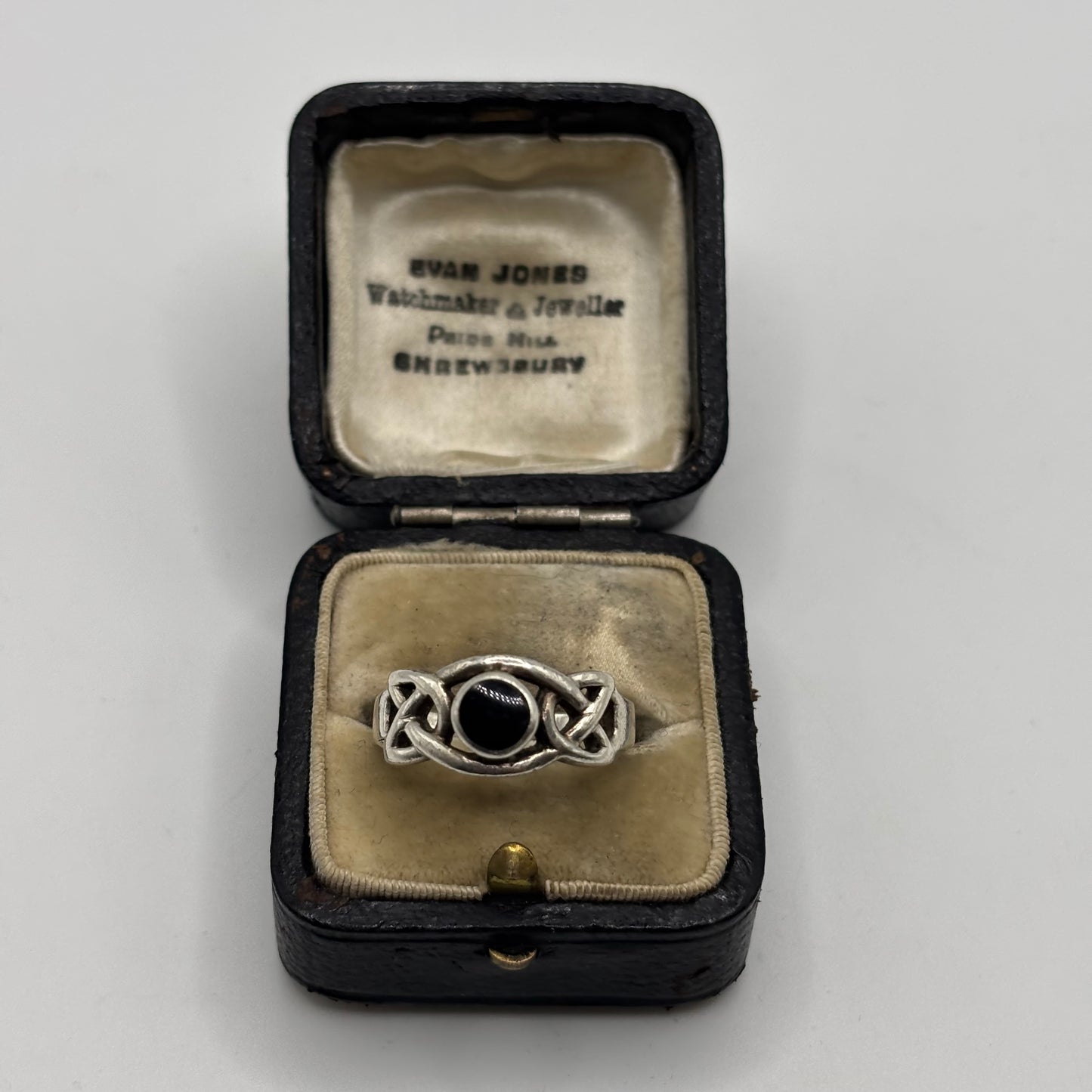 Silver Onyx Ring (N)