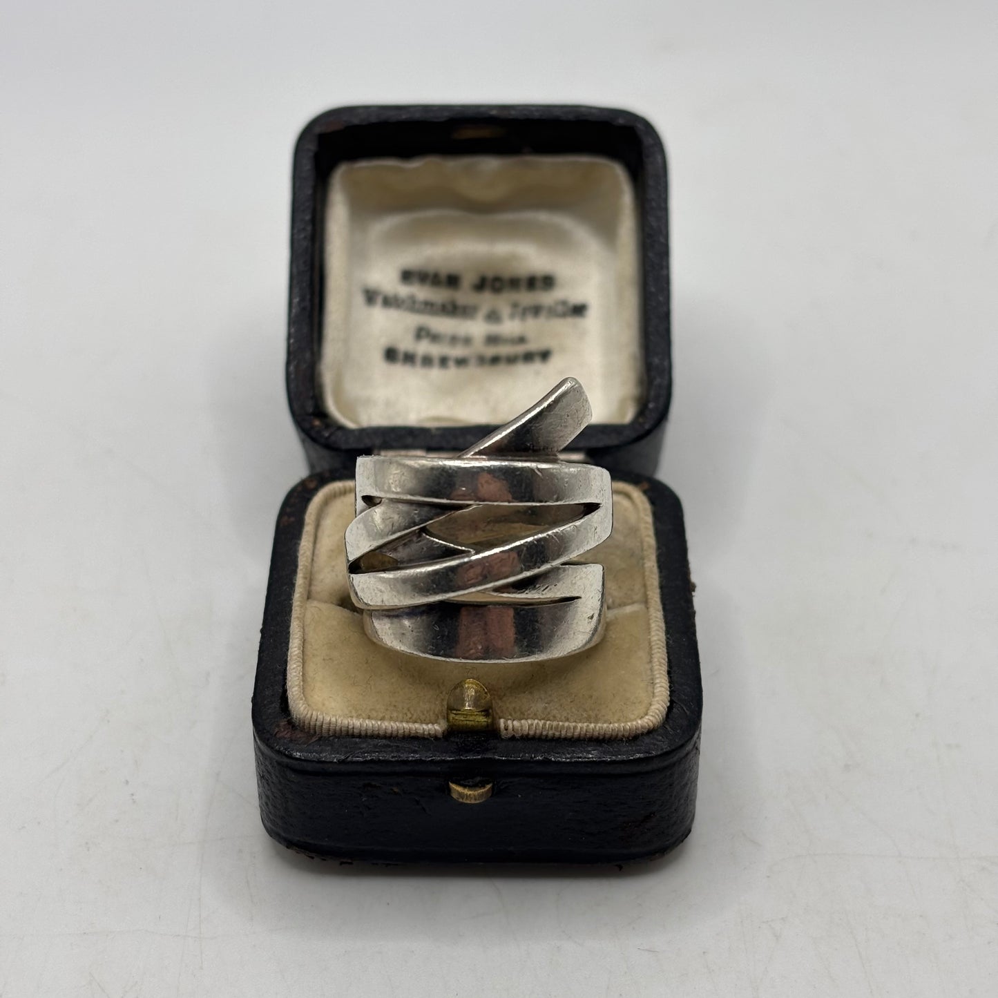 Silver Heavy Band Ring (O)