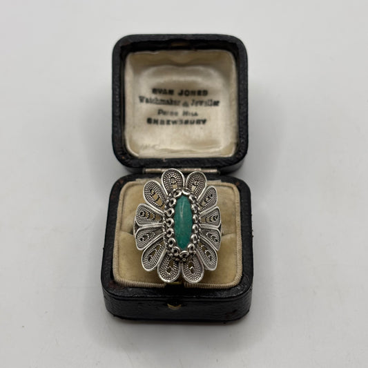 Silver Turquoise Ring