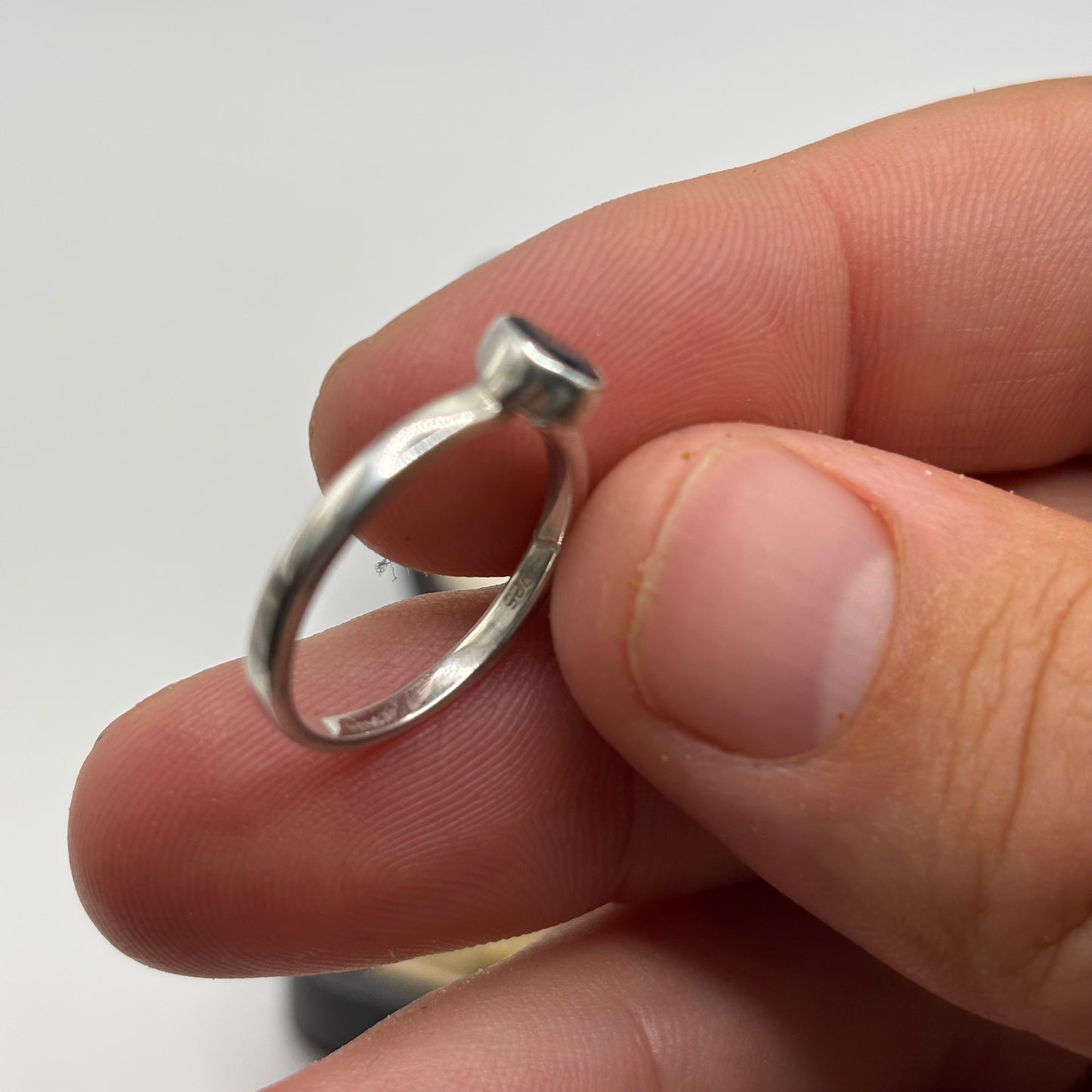 Silver Iolite Ring (P)