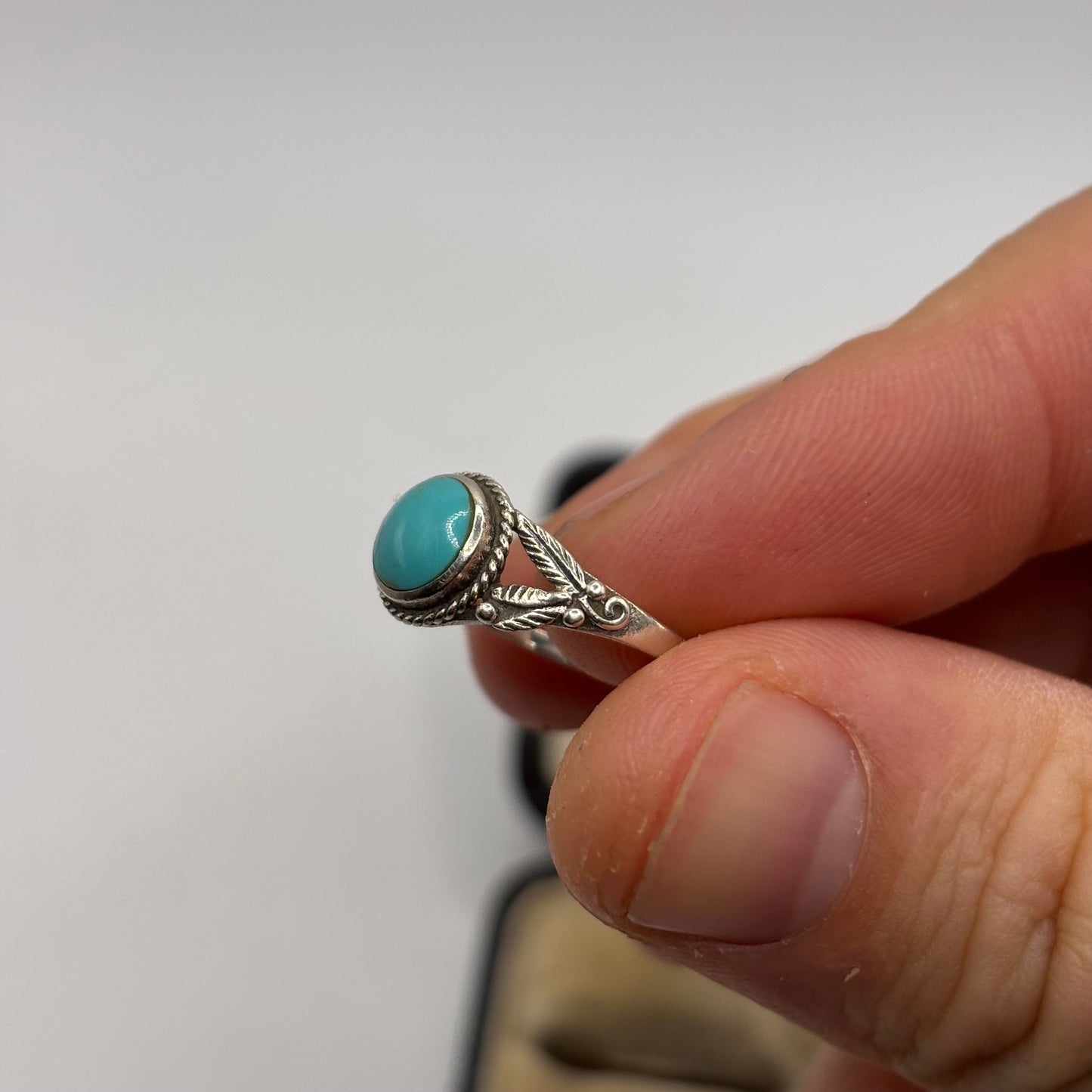 Silver Turquoise Ring