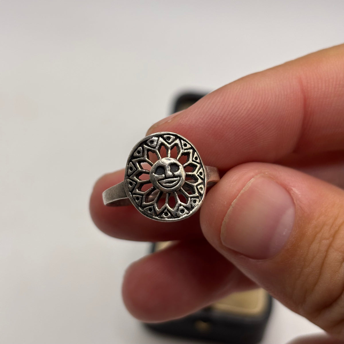 Silver Sun Ring (R)