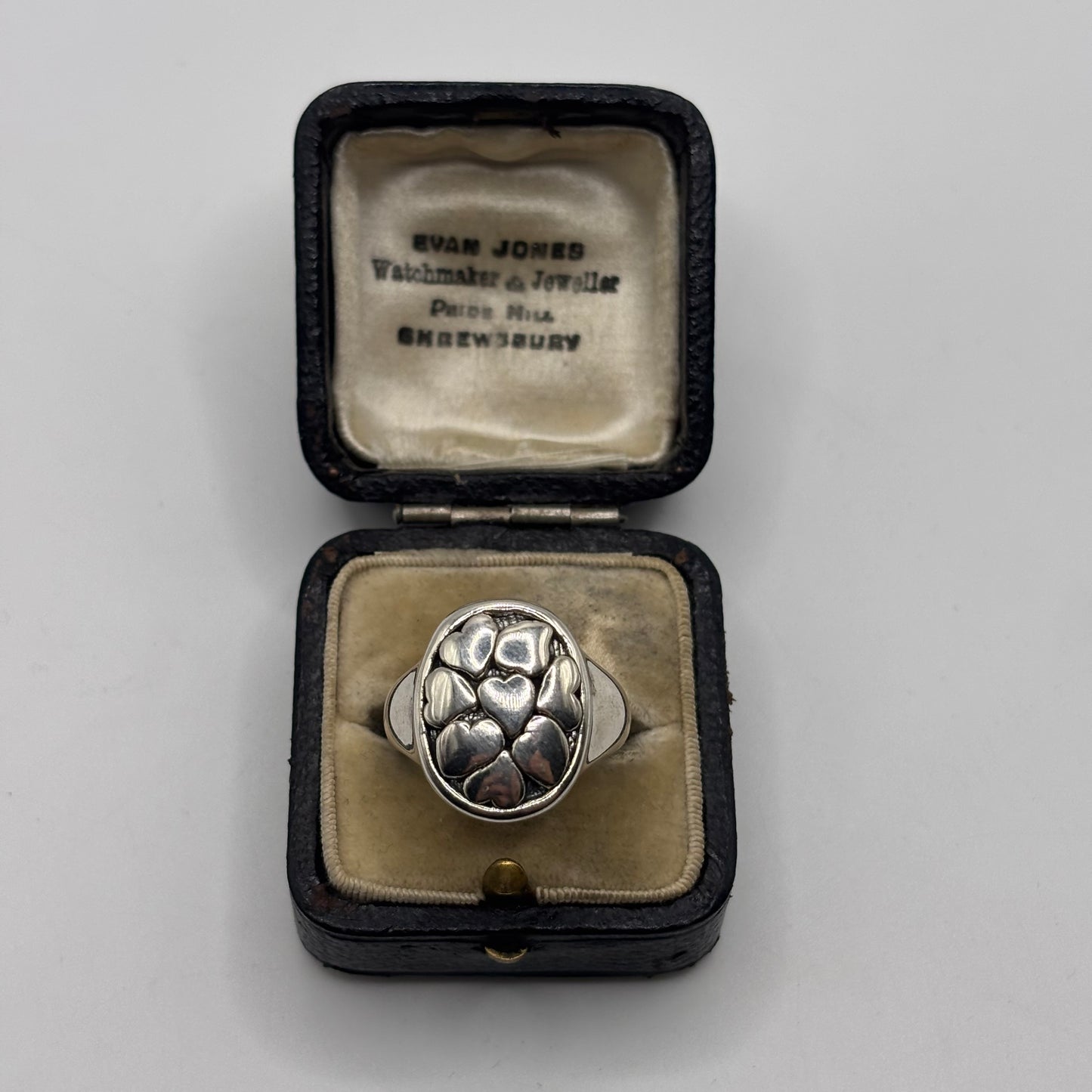 Silver Heart Ring (L)