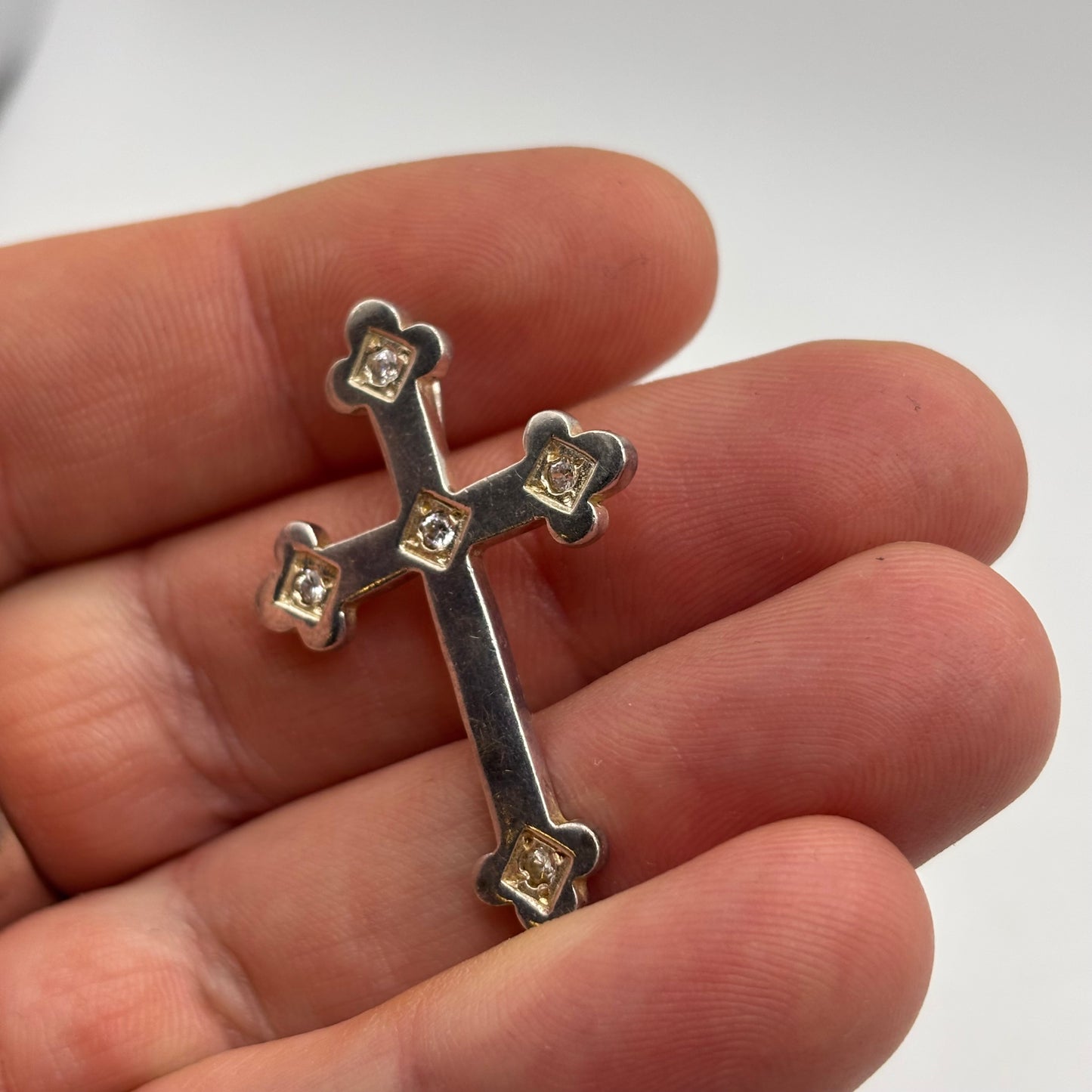 Silver Cross Pendant