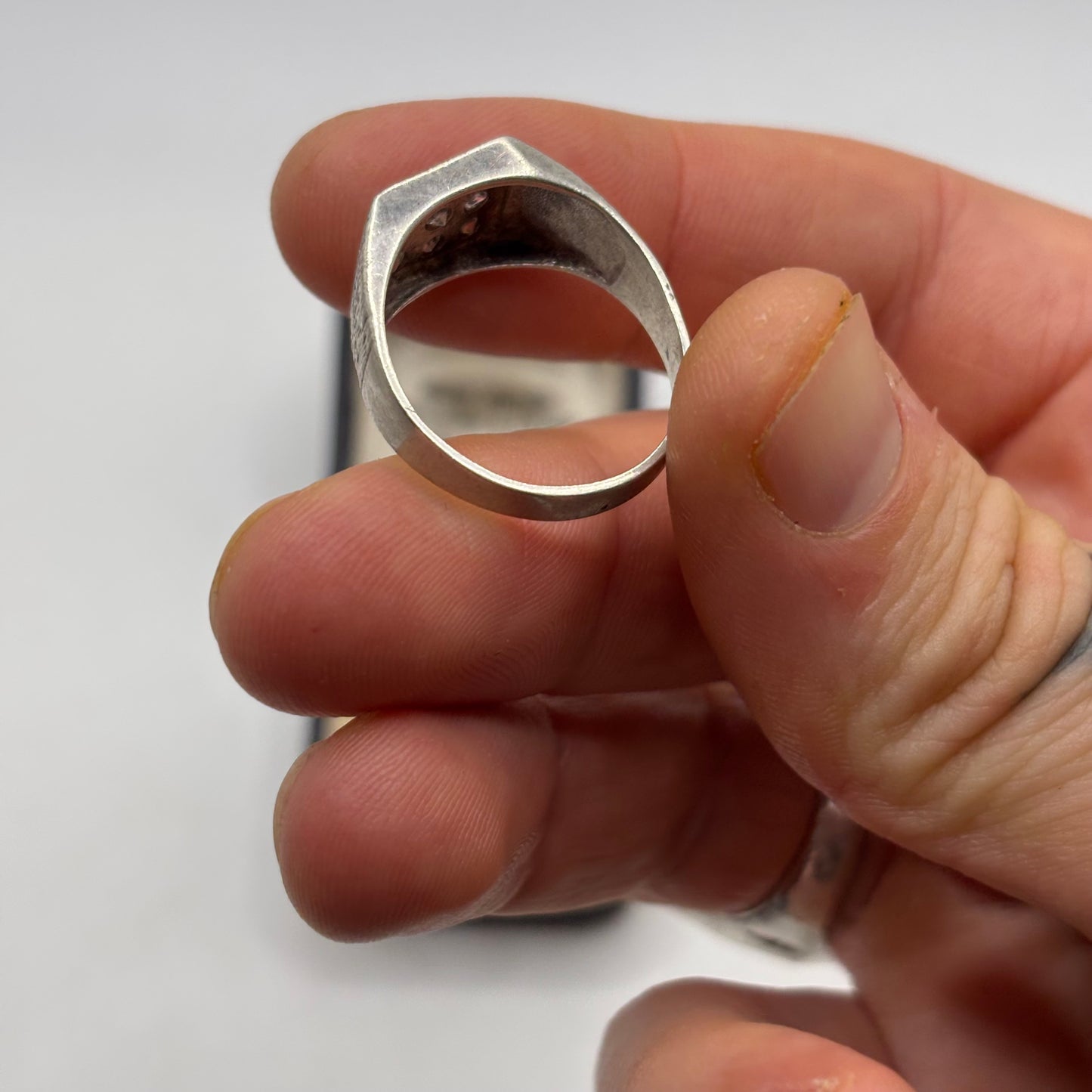 Silver Vintage Signet Ring