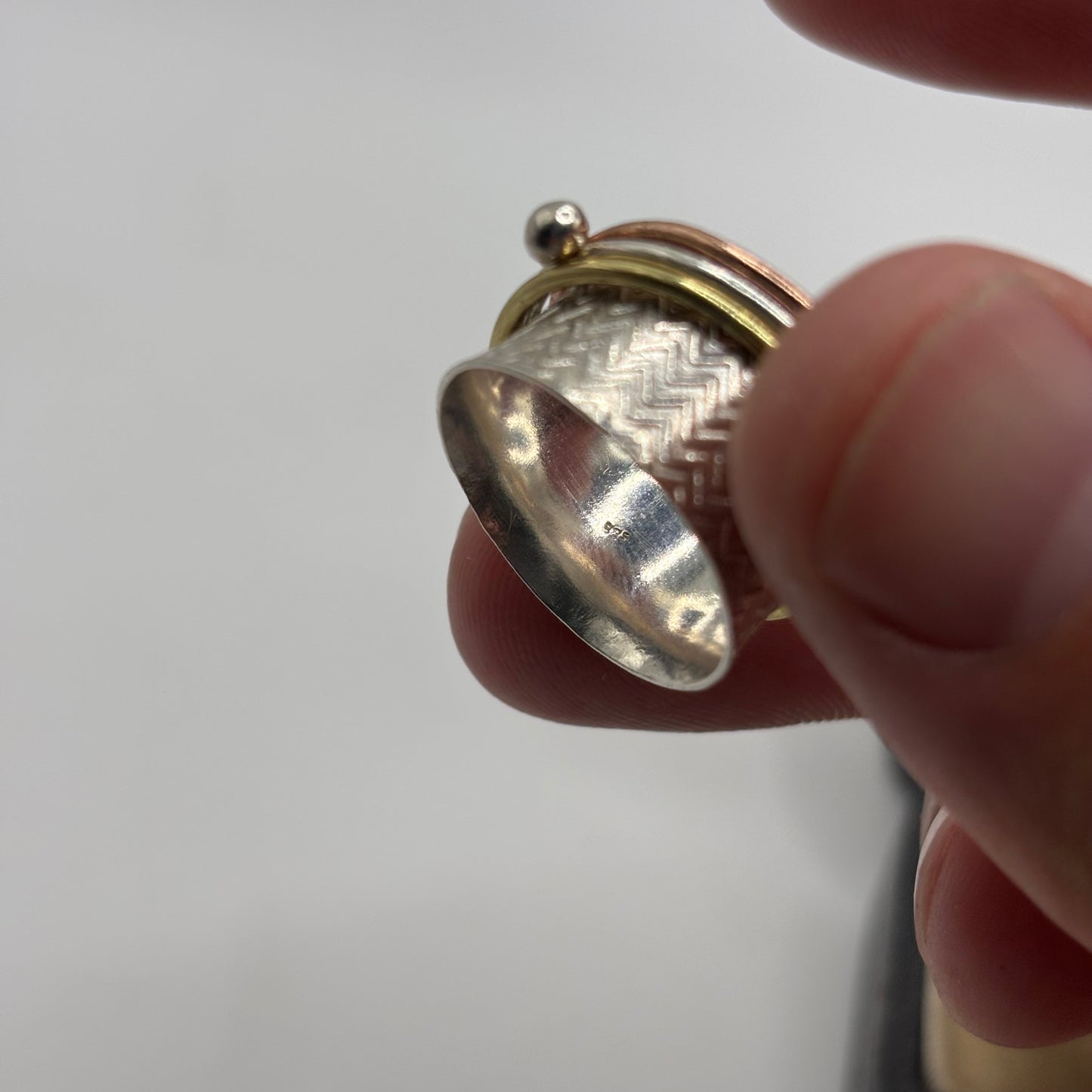 Silver Spinner Ring (M)