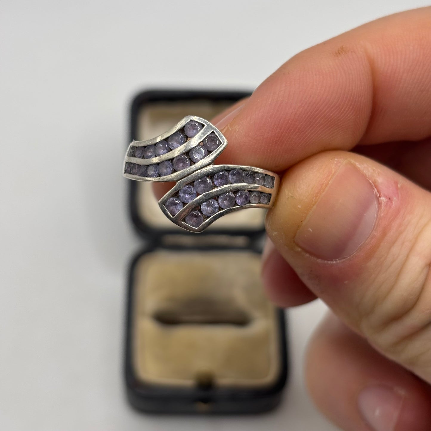 Silver Amethyst Ring (R)