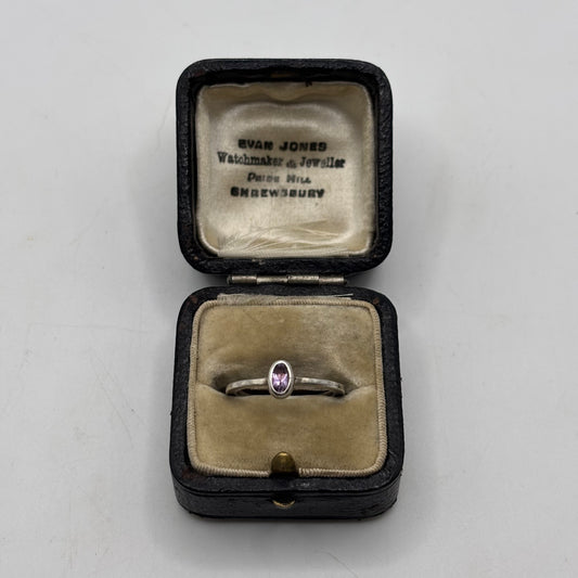 Silver Amethyst Ring