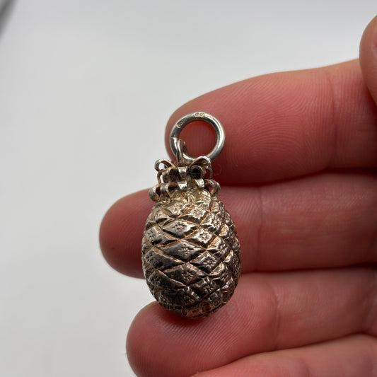 Silver Pineapple Pendant